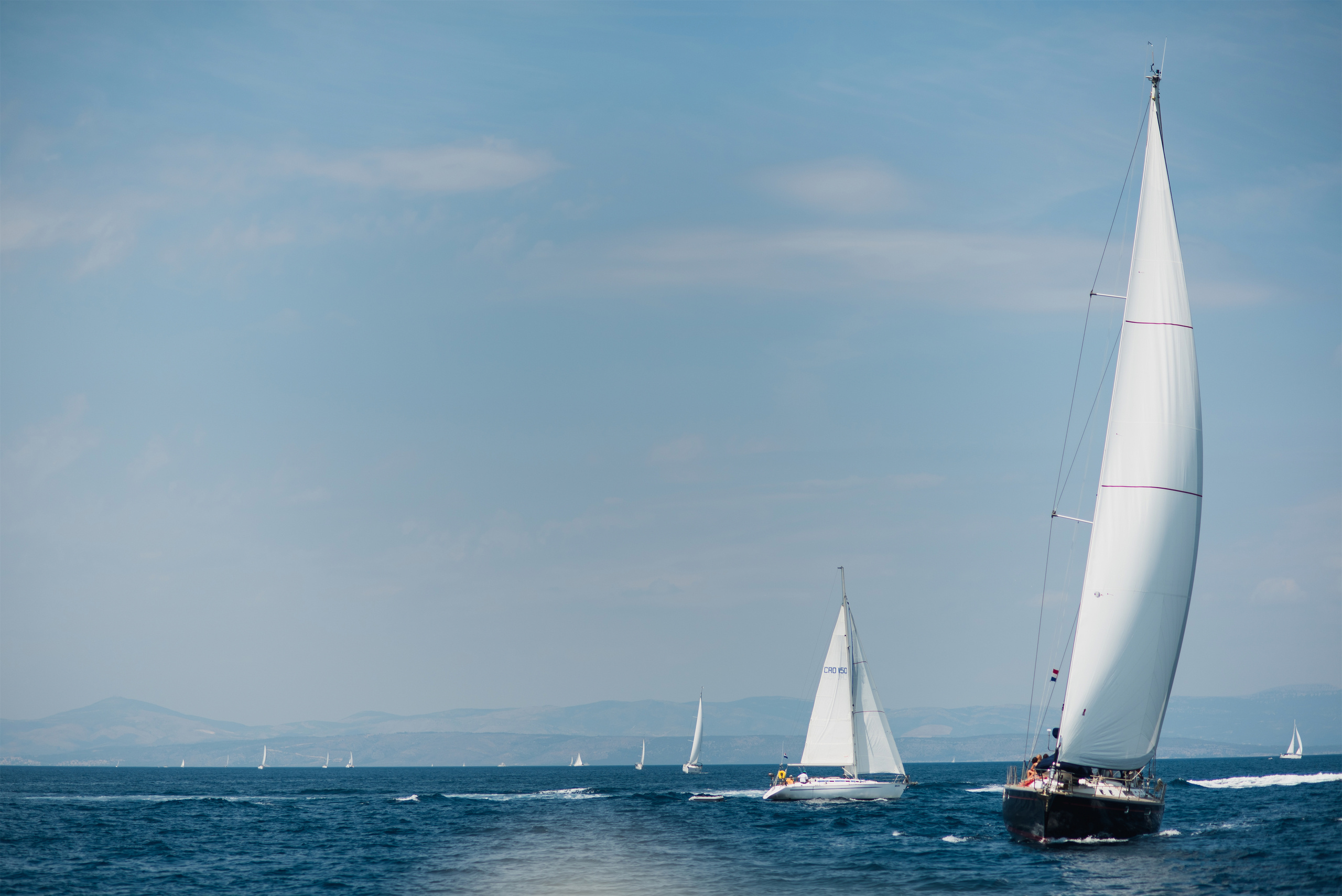 Детская регата в Хорватии. Ksenia Marchand/ Lifestyle фотограф в Париже