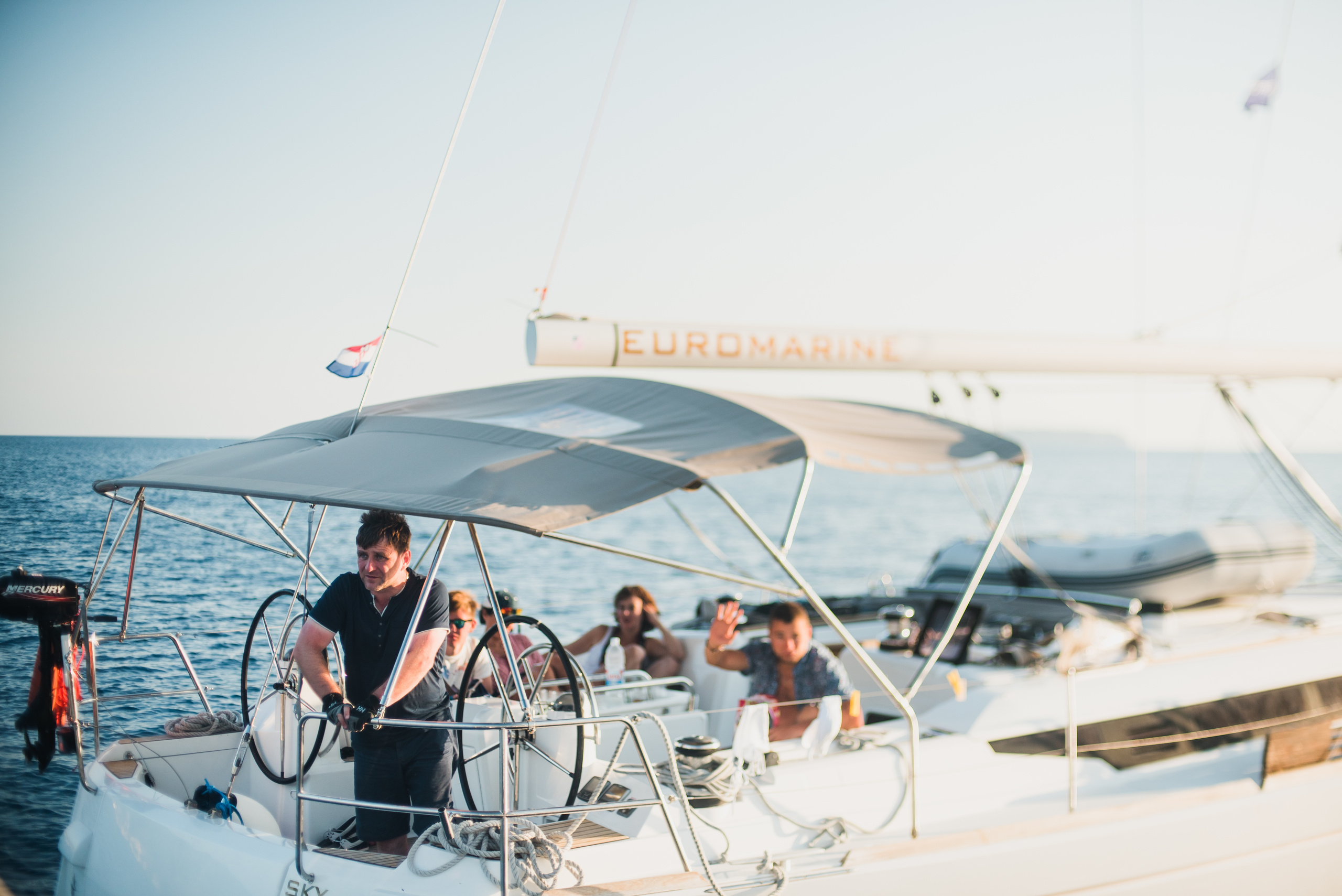 Детская регата в Хорватии. Ksenia Marchand/ Lifestyle фотограф в Париже