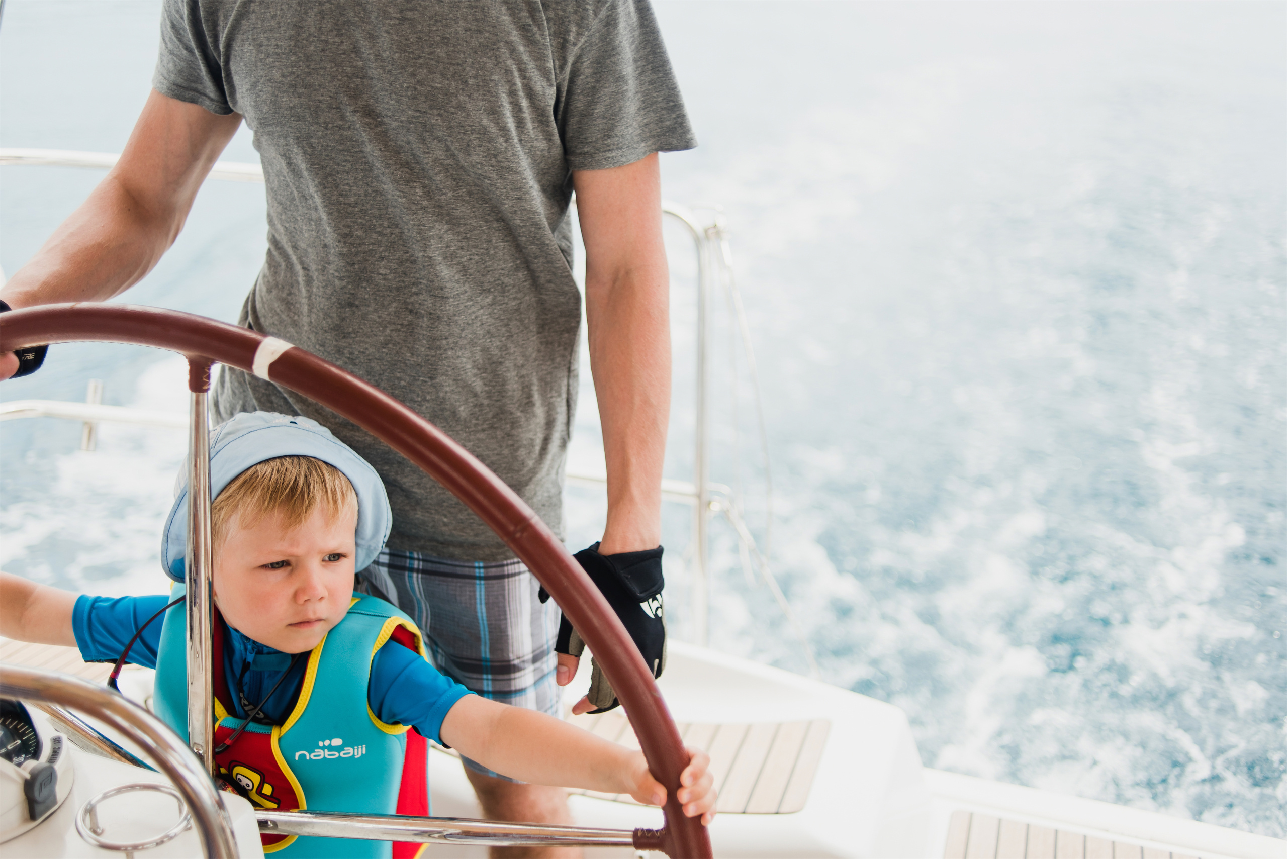 Детская регата в Хорватии. Ksenia Marchand/ Lifestyle фотограф в Париже