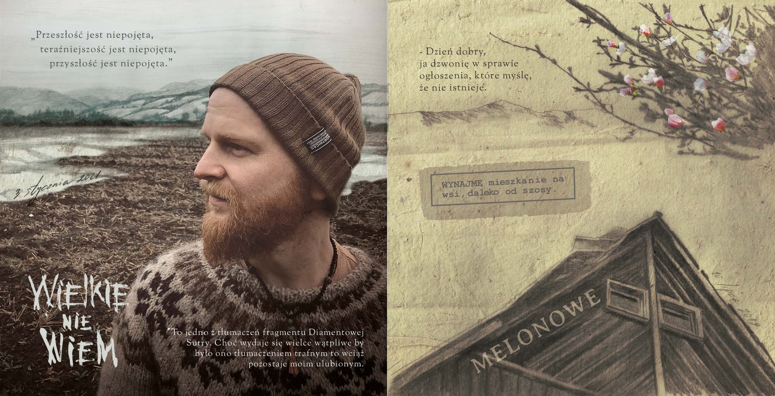 Design and illustration for music album by Henry No Hurry “Koniec z panem”. Artist, photographer, graphic designer, dreamer