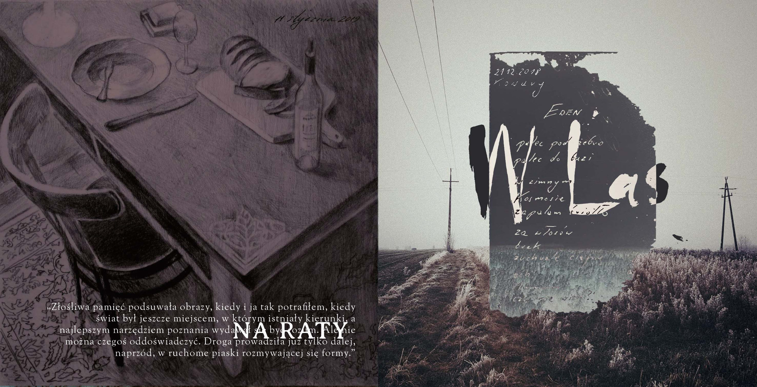 Design and illustration for music album by Henry No Hurry “Koniec z panem”. Artist, photographer, graphic designer, dreamer