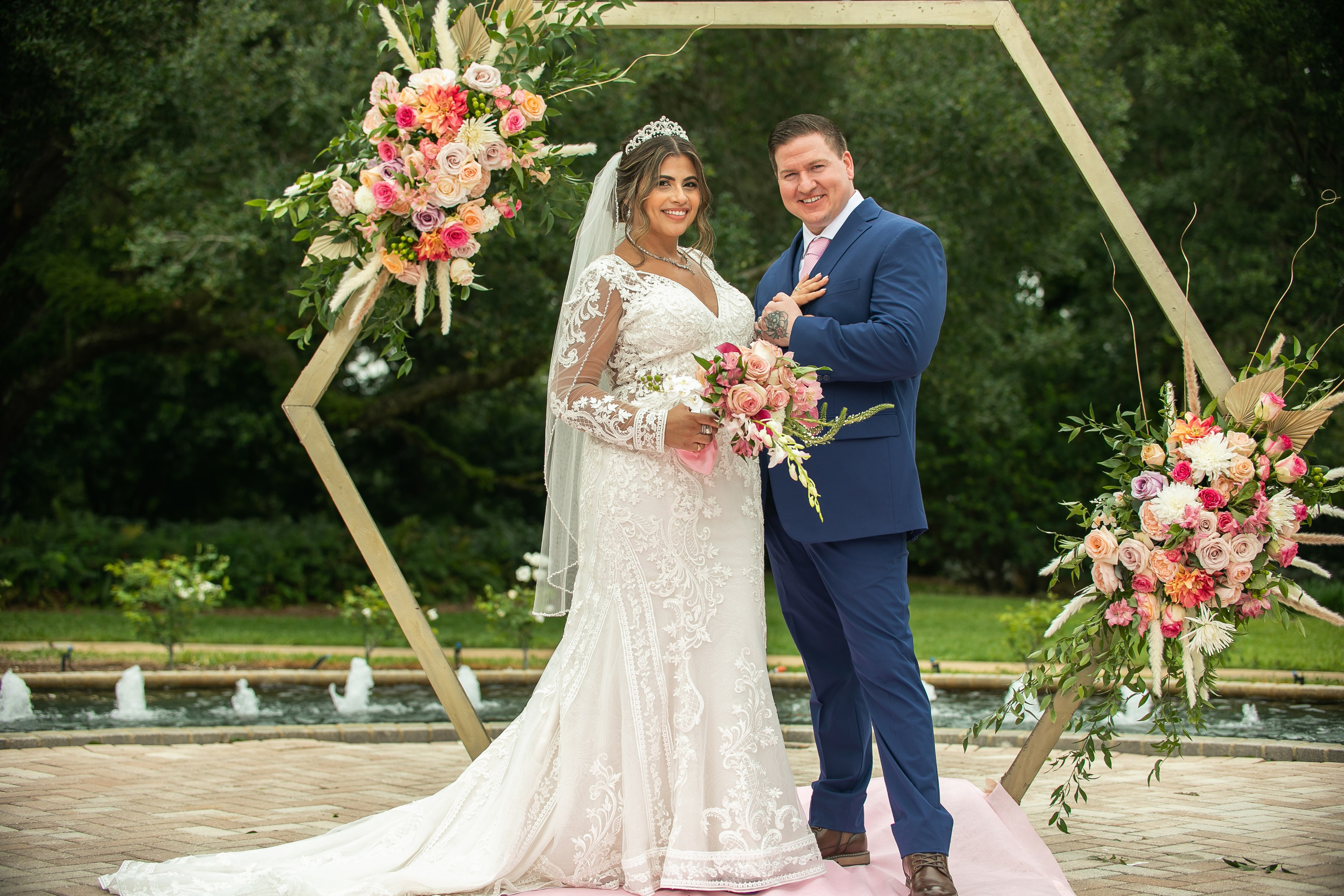 Wedding in The Lue Gardens intimate wedding photography. Lana Photography — Wedding & Family Photographer in Florida & Beyond