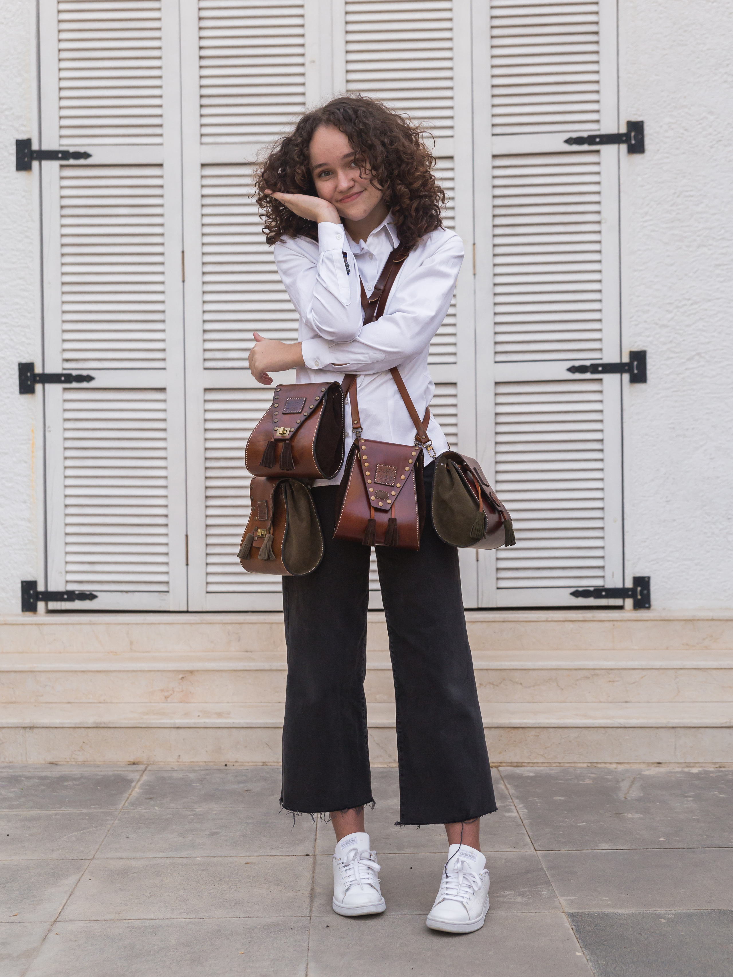 Photography of handmade leather bags