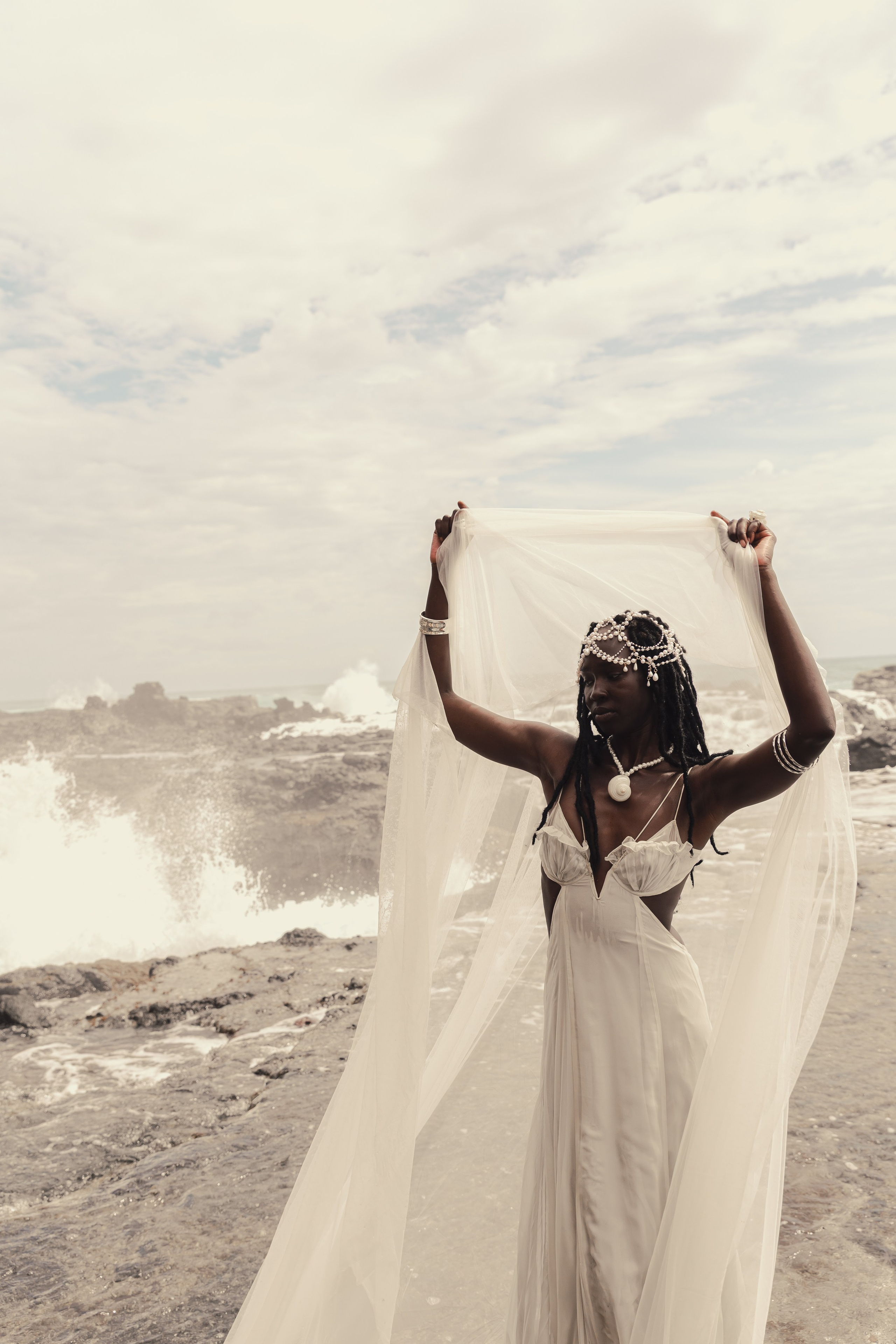 Ocean Inspired Editorial Bridal Session in Kauai