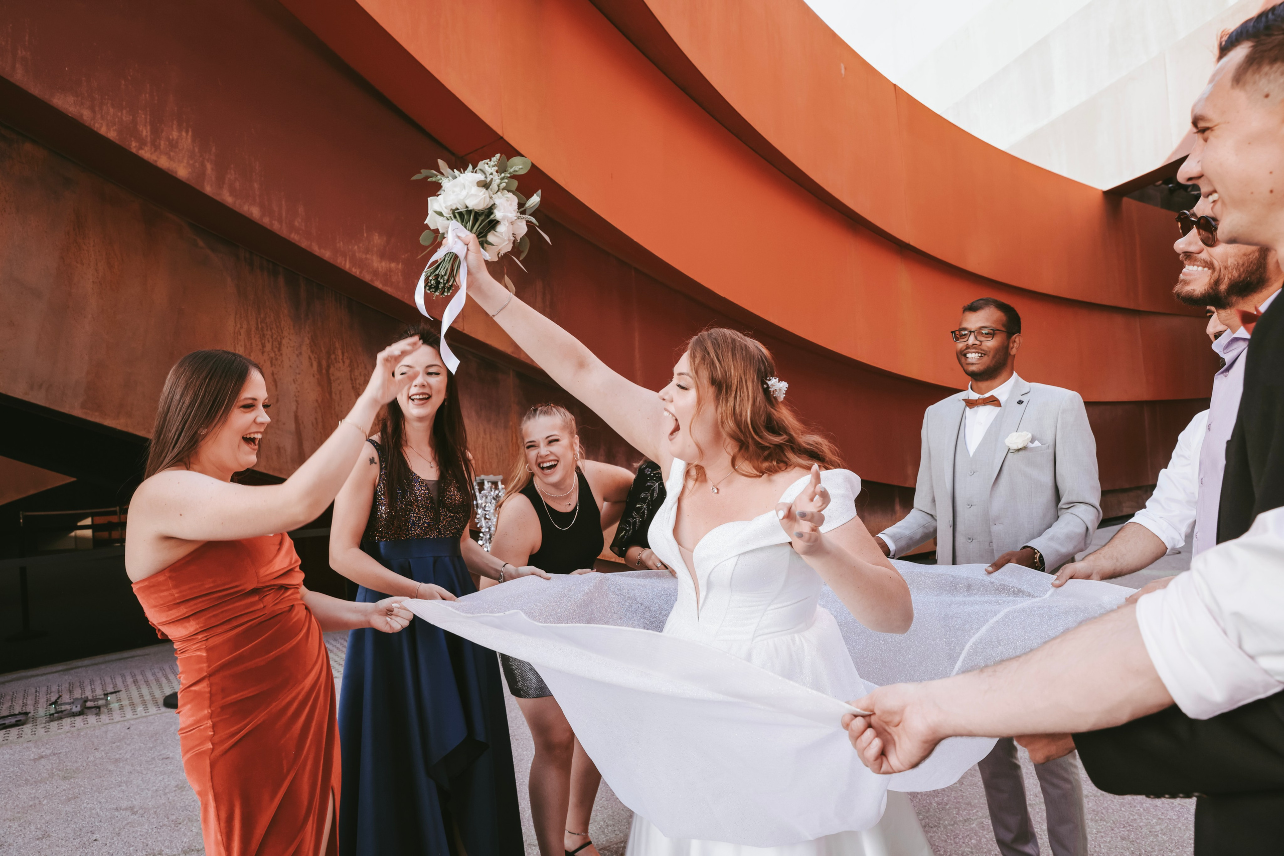 With friends. Daniel Danilov