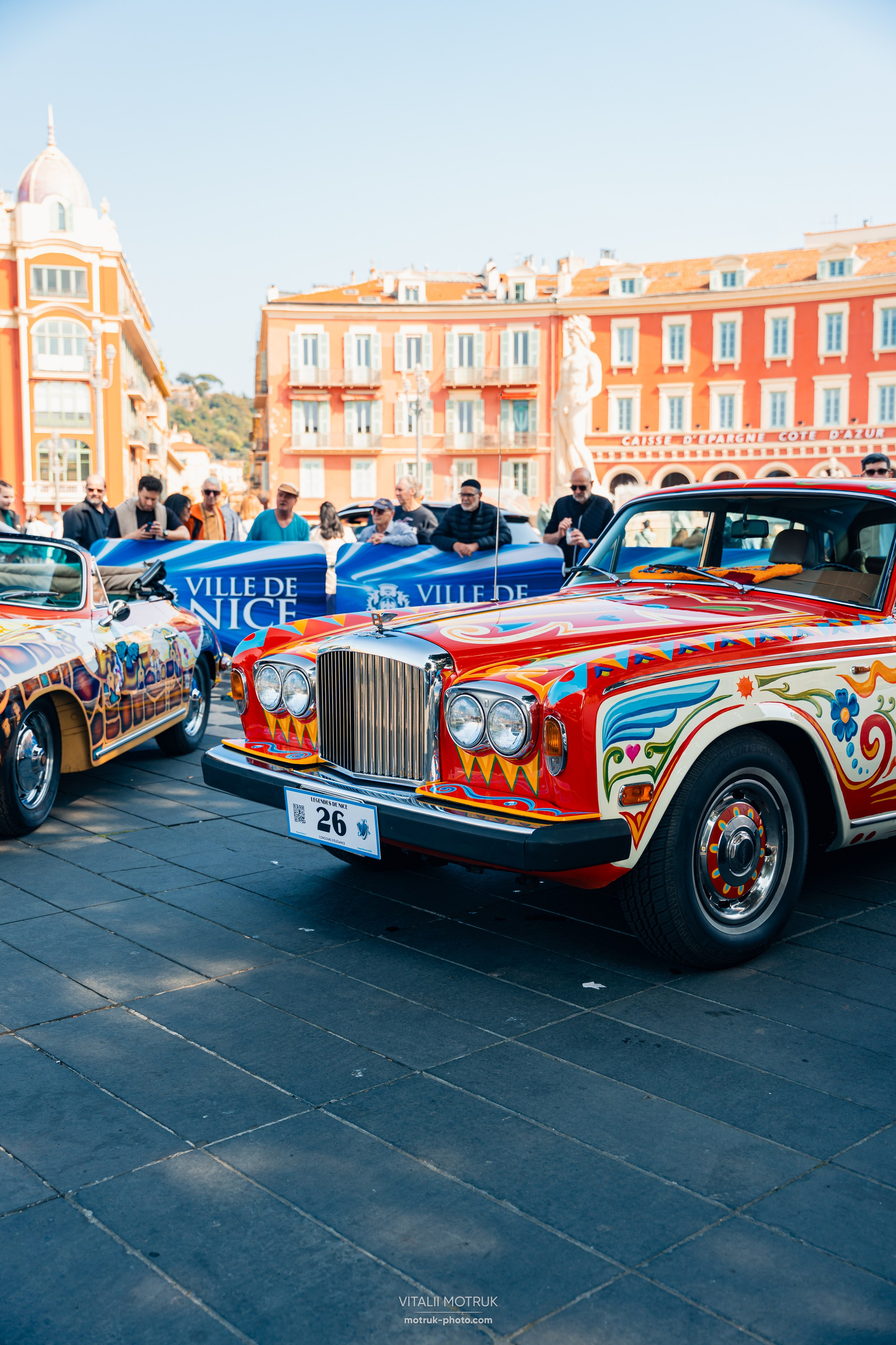 Legends de Nice. Photographe de voitures à Paris — Vitalii Motruk