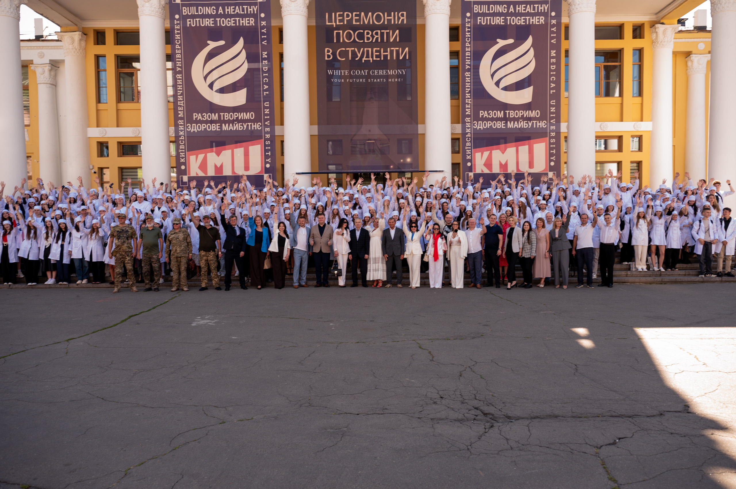Посвята студентів Медичний університет. Фотограф Київ