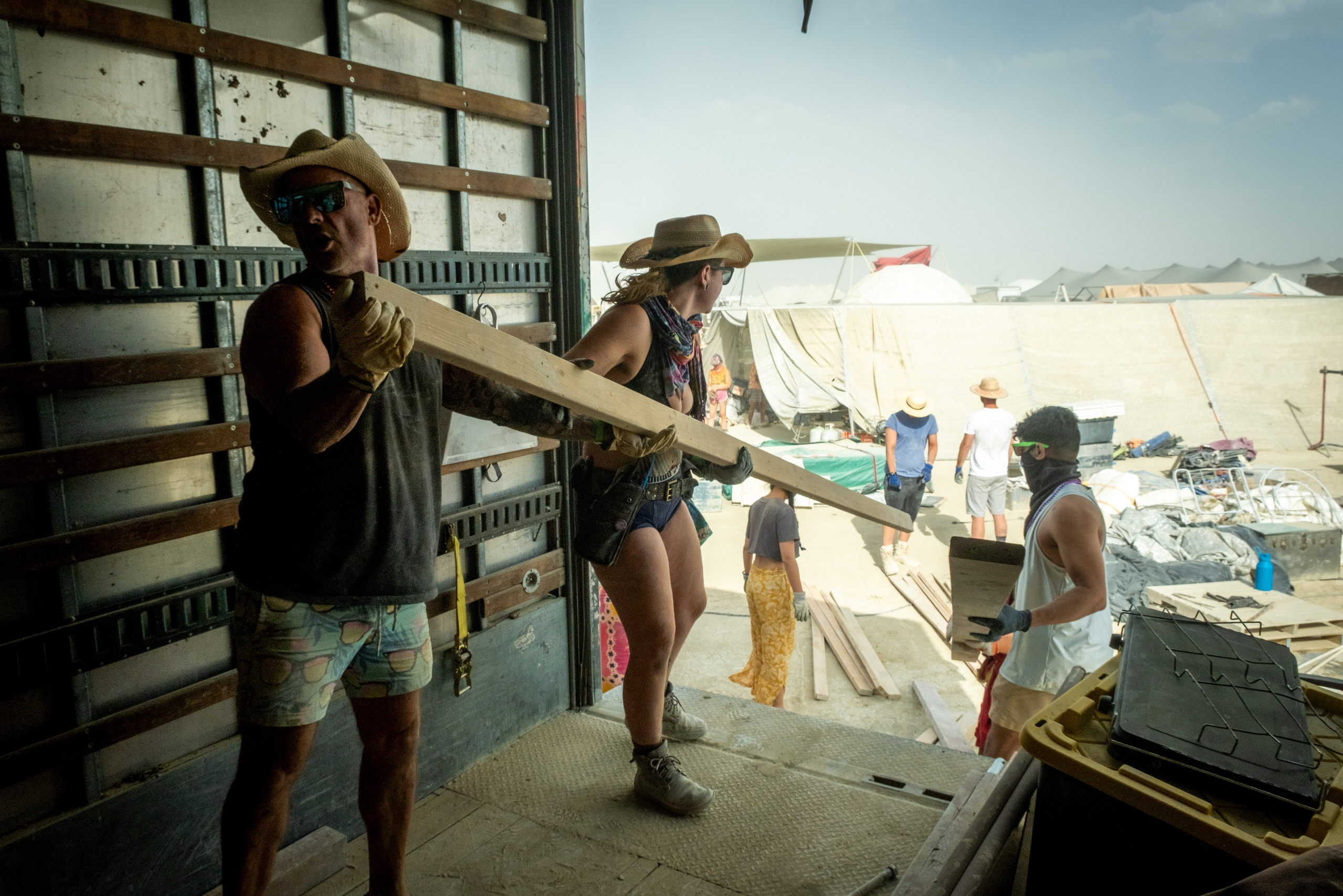BURNING MAN 2024. Reportage concert portrait photography in the San Francisco Bay Area