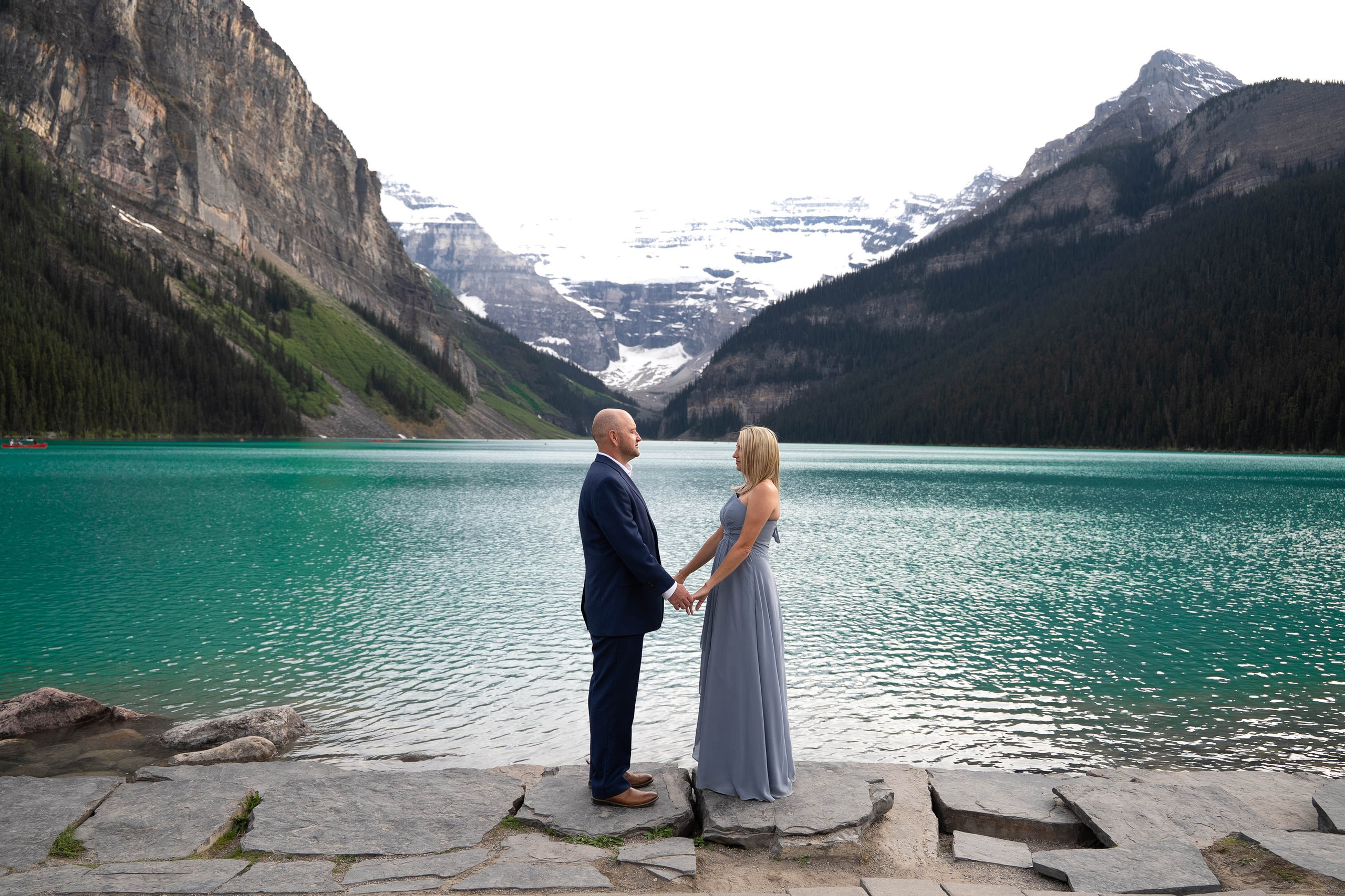 Lake Louise — Lina & Eric. Ching Li Photography