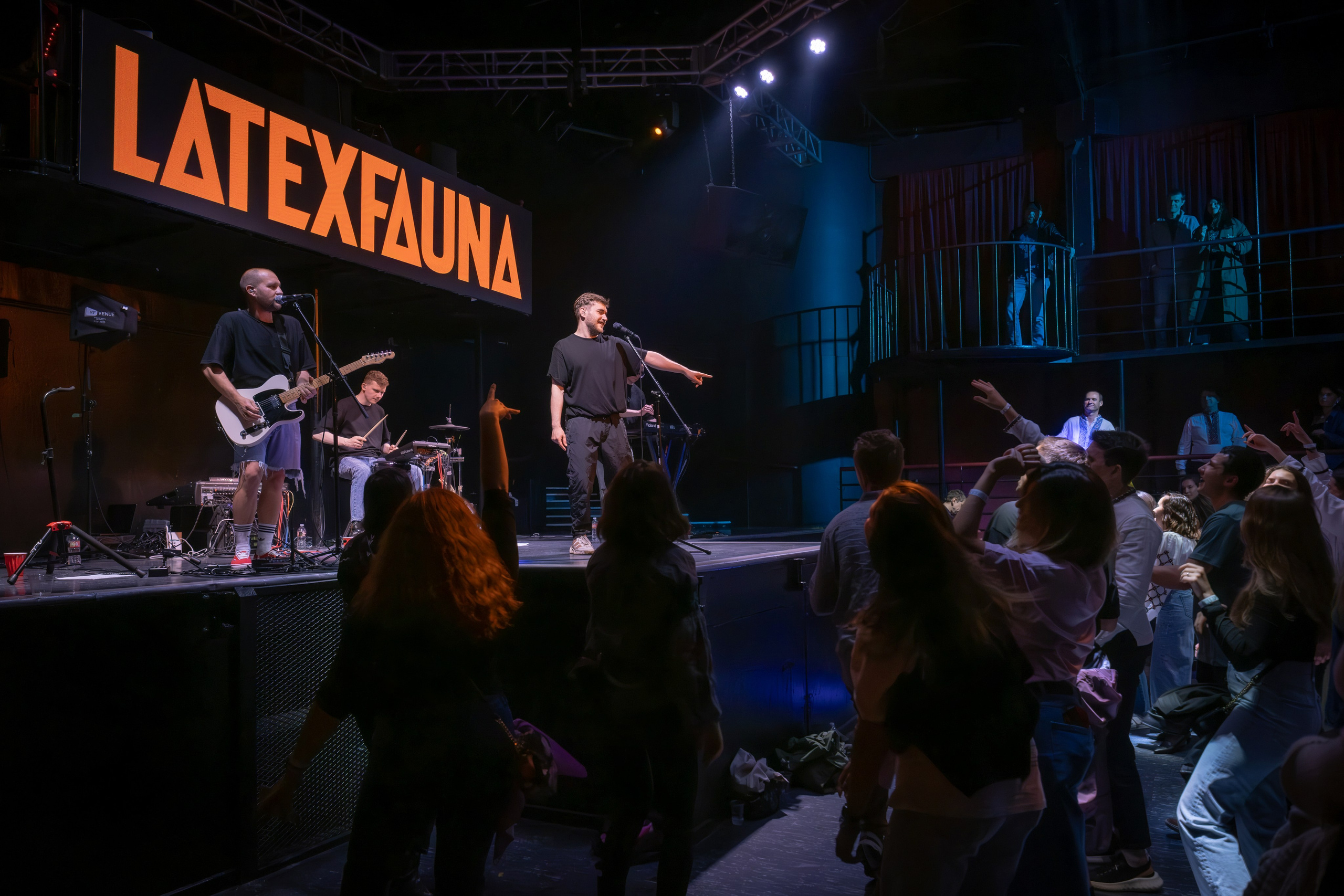 LATEXFAUNA / 2024. Reportage concert portrait photography in the San Francisco Bay Area