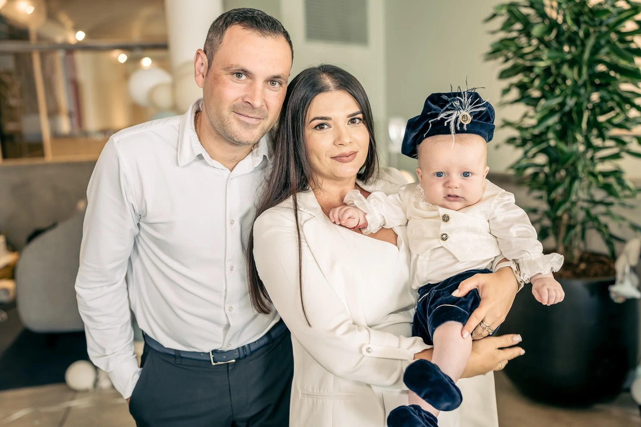 Milas' baptism — Tarm Church. AlexEvents | Wedding and Baptism Photographer & Videographer in Denmark and Germany