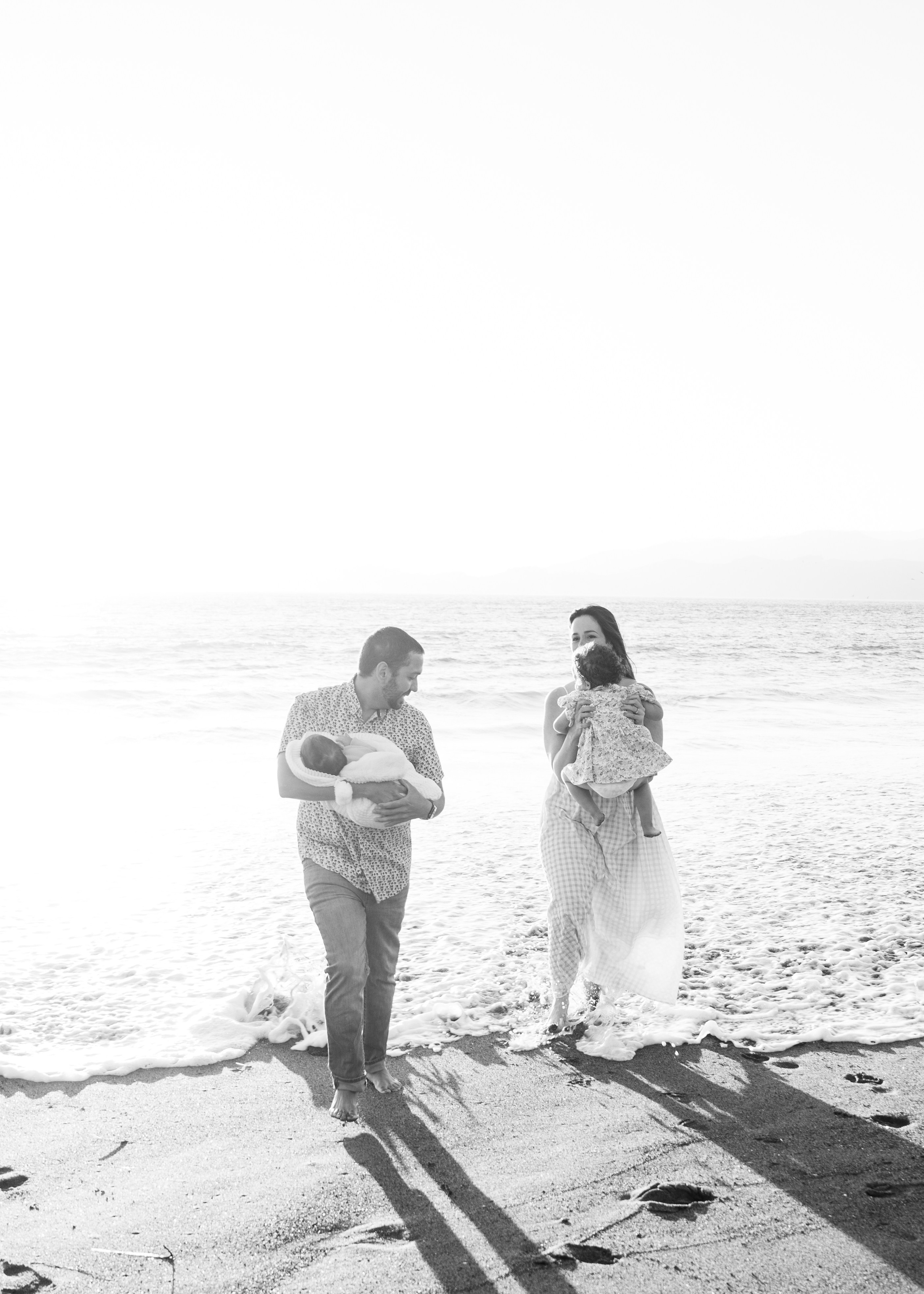 Bri’s growing family at Baker Beach. Soulo Photography | San Francisco Bay Area Based Photographer