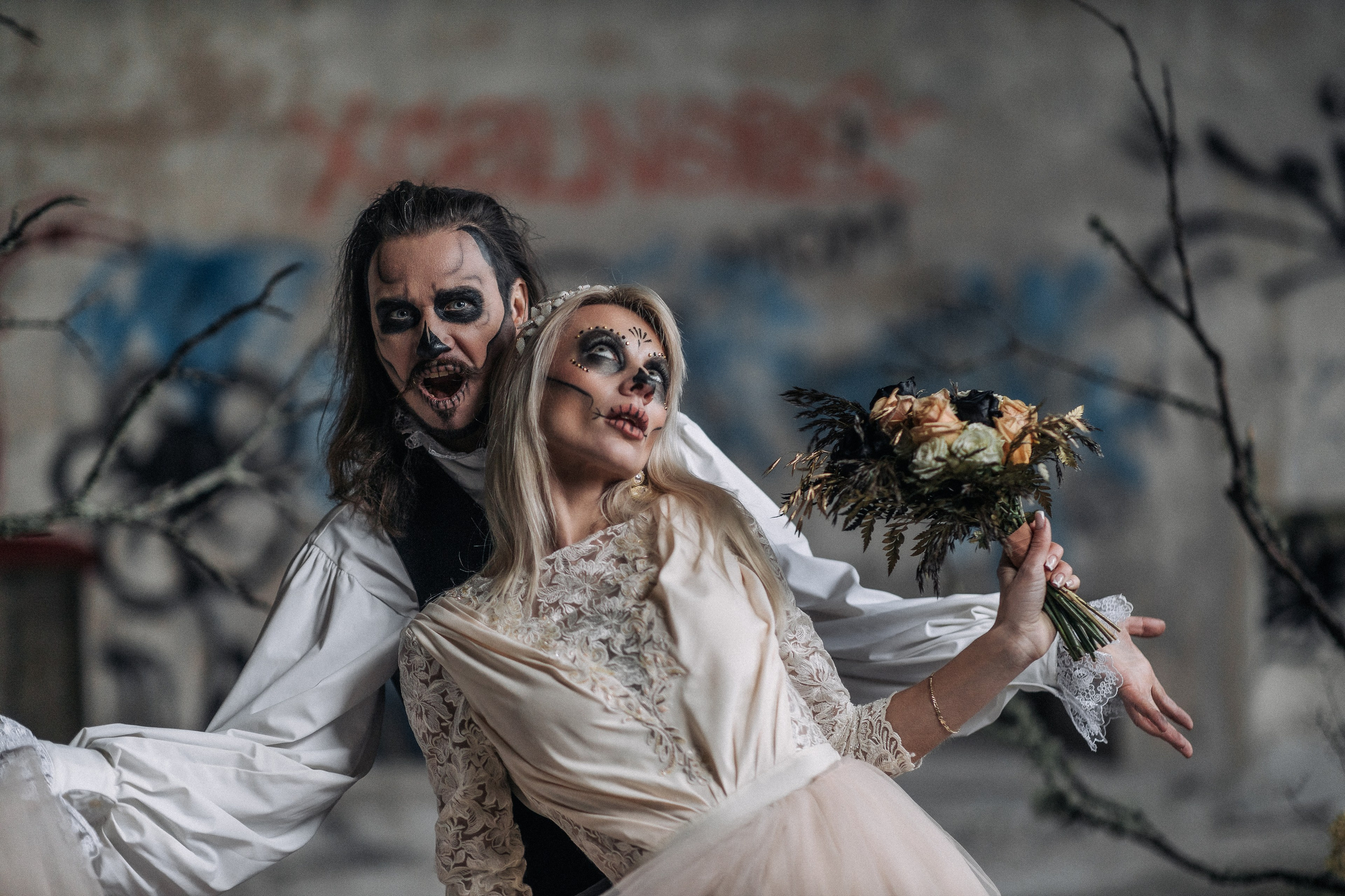 Couple Halloween 22.10.2023. Portree- ja perefotograaf Anton Hansen Tallinnas, Eestis