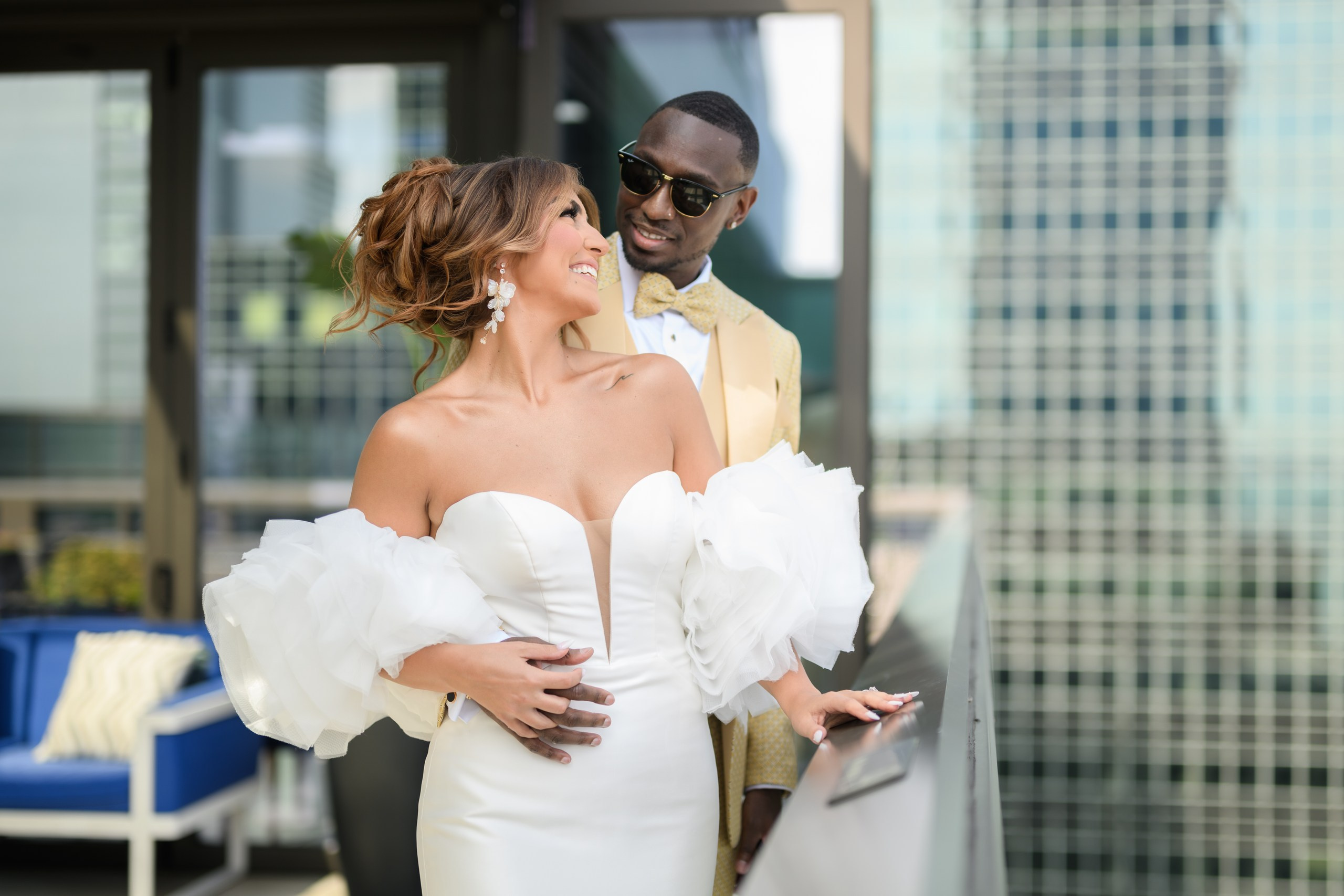 Briana & Kefim, Maritime Pars, Jersey City, NJ. Wedding Photo & Video