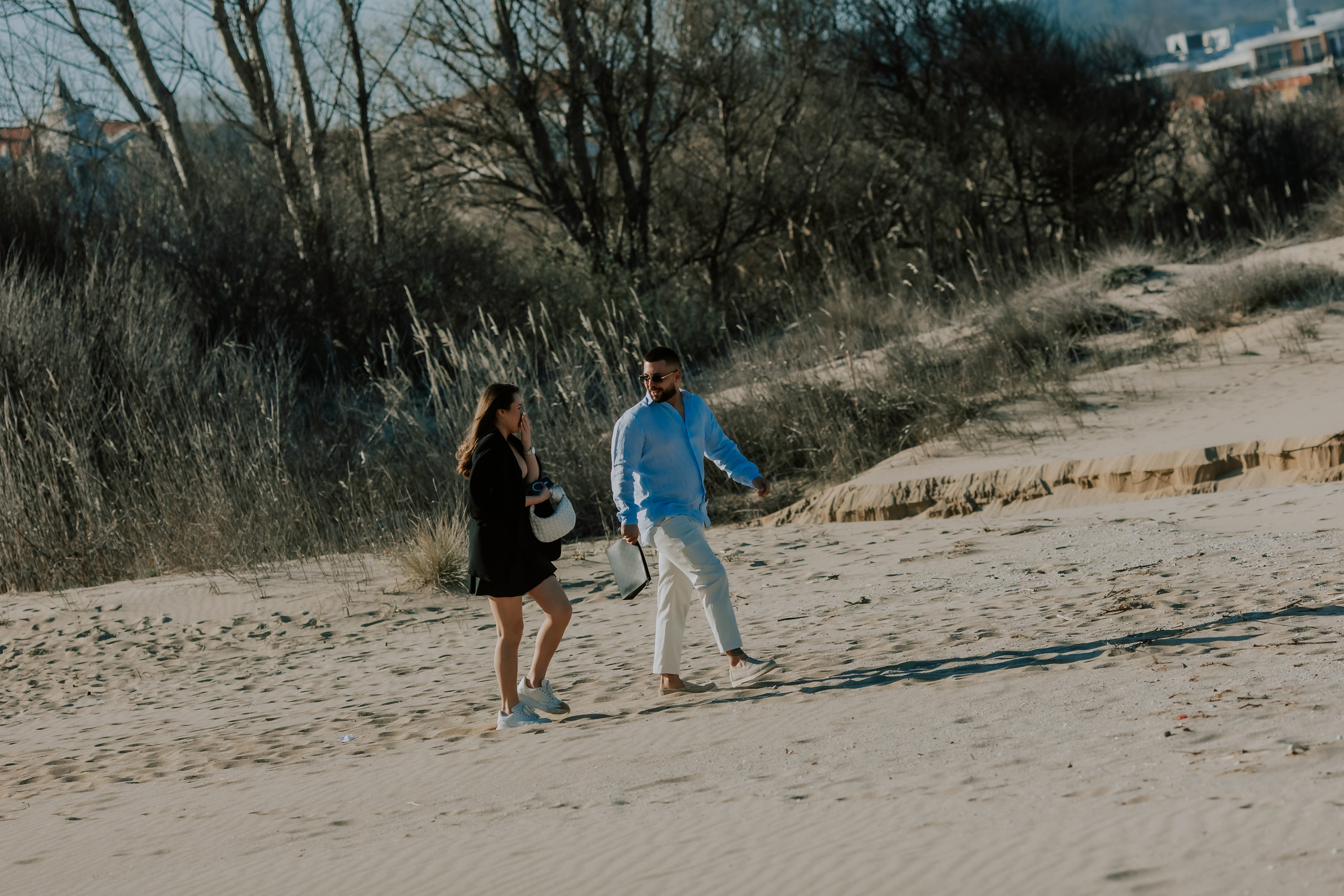 Годеж на плажа. Фотограф Ирина Йотова