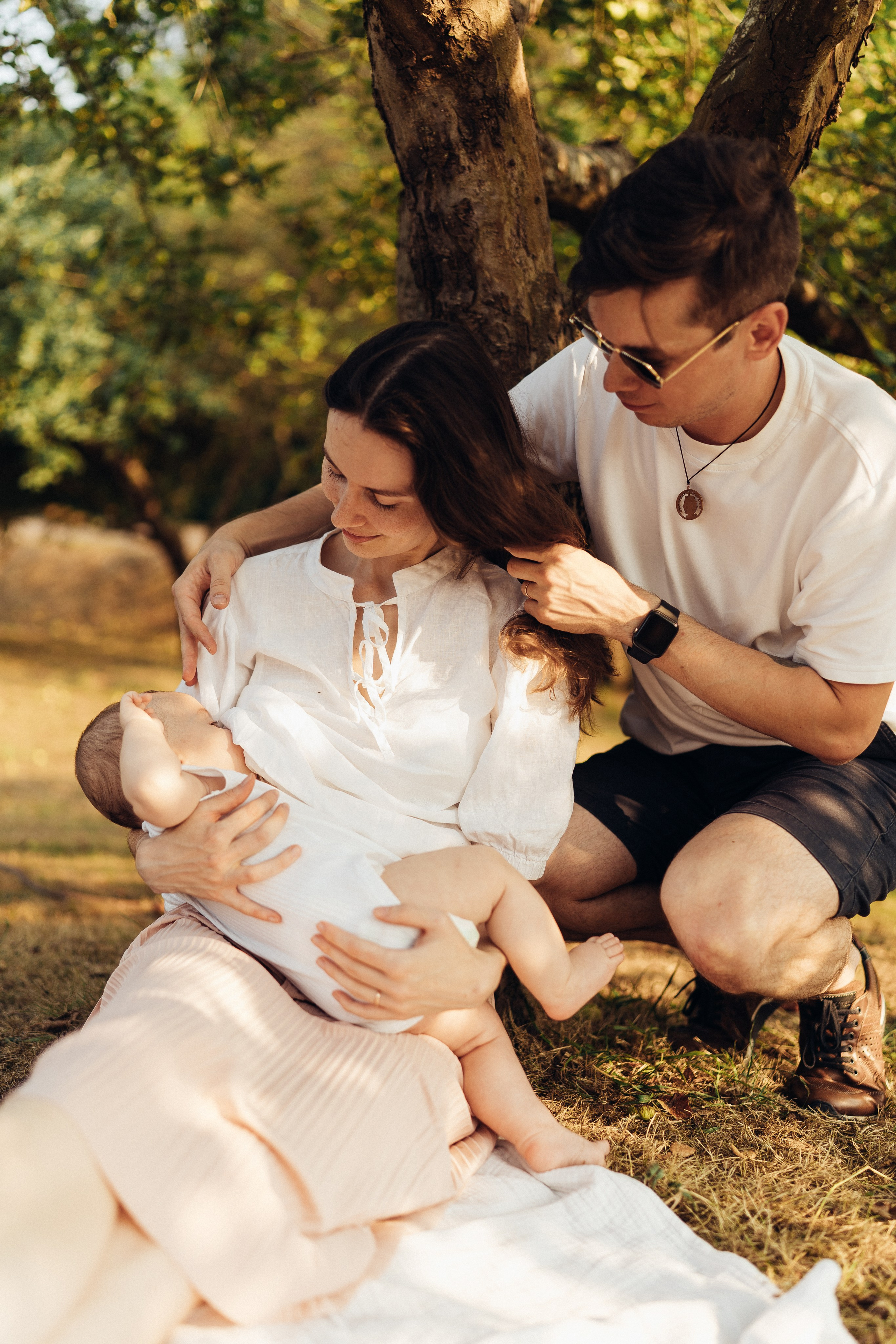 Ира, Костя, Ваня. Family photographer in Oviedo — Yana Razina