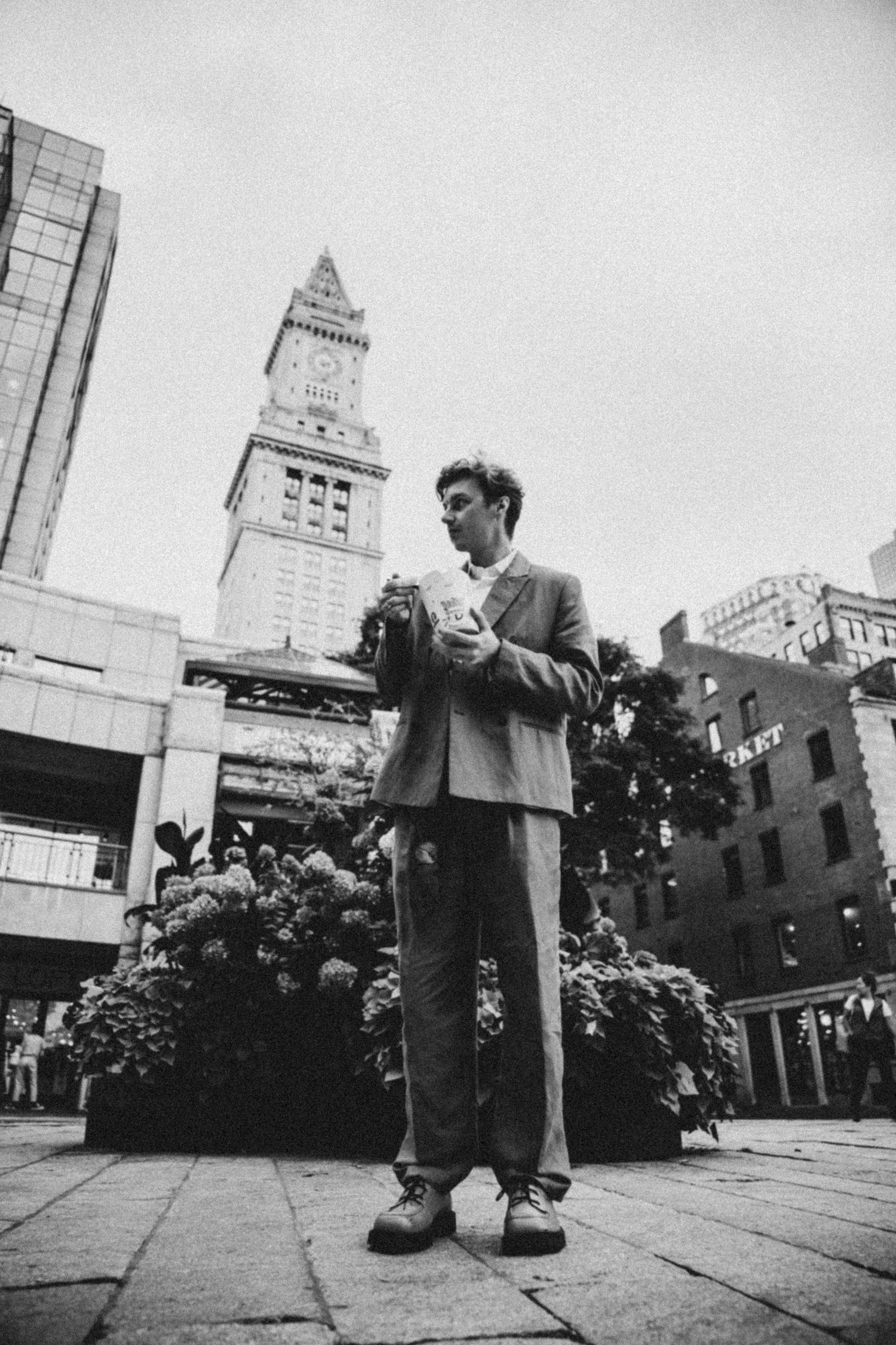 Male portrait in Boston. Portrait and wedding photographer in New York