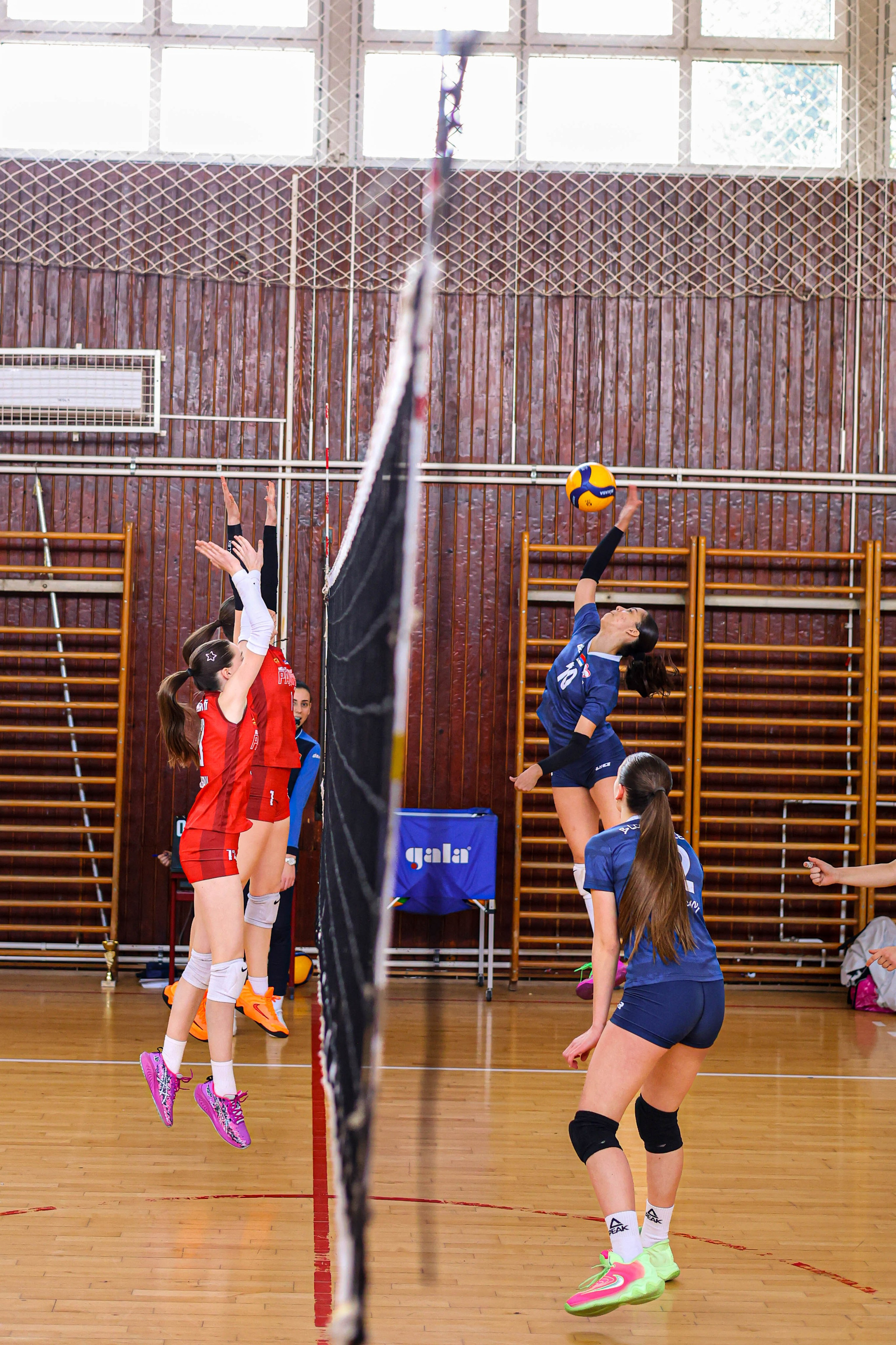 Odbojka 22.03.  Radnicki KG — BlockVolley JAG. Foto Simic Jagodina
