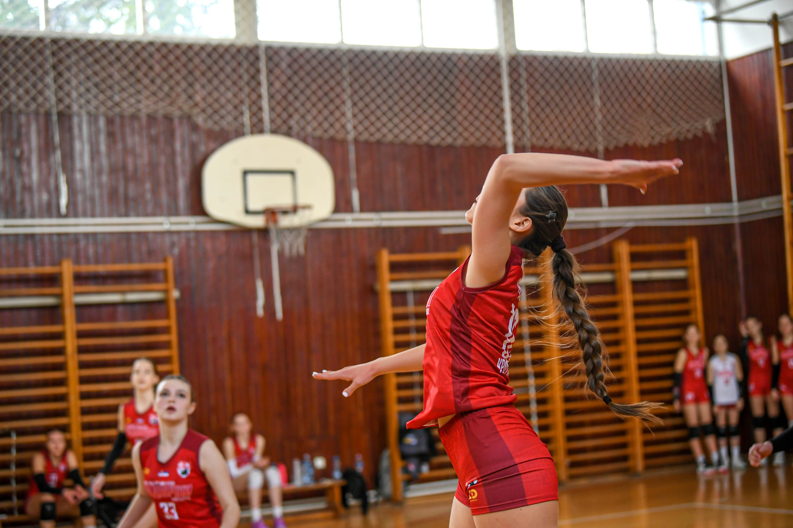 Odbojka 22.03.  Radnicki KG — BlockVolley JAG. Foto Simic Jagodina