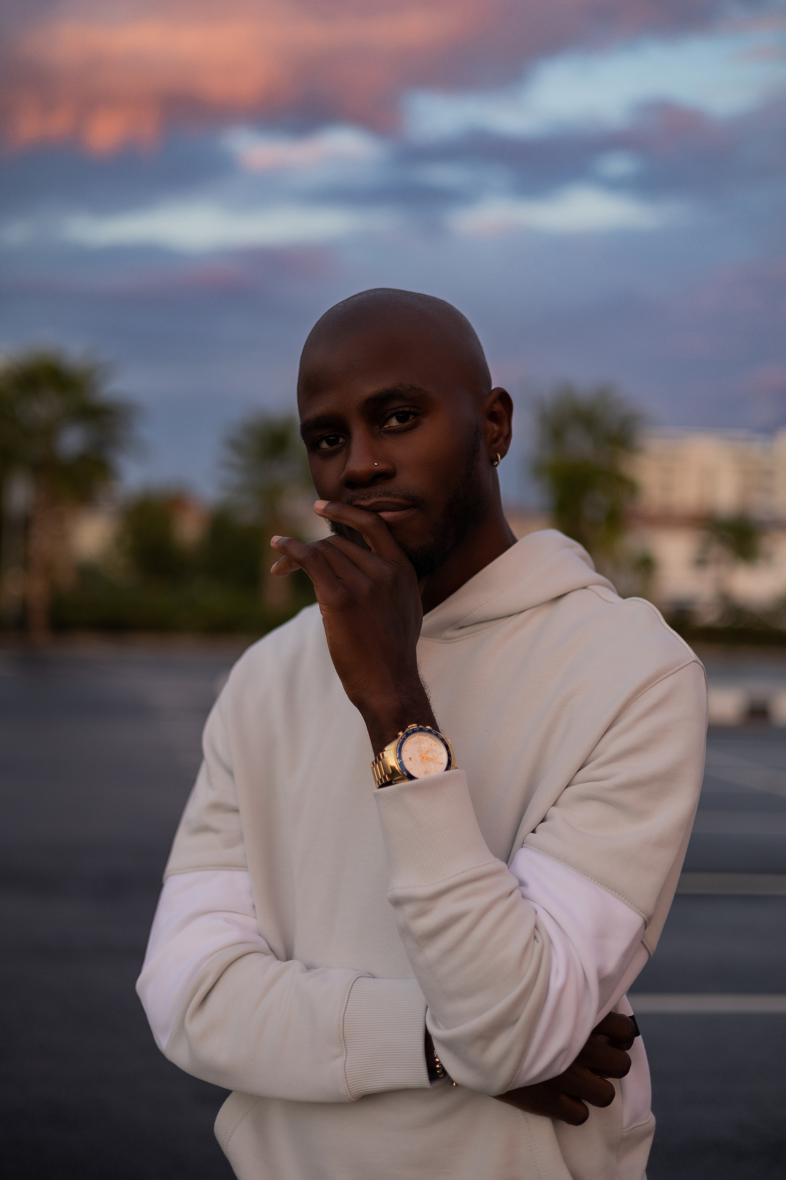 Street Vibes. Urban Male Portraits at Sunset. Modern, Bold & Cinematic. Kristina Kozheltsova- Soulful Portrait&Lifestyle&Love Story Photographer in Leipzig, Germany