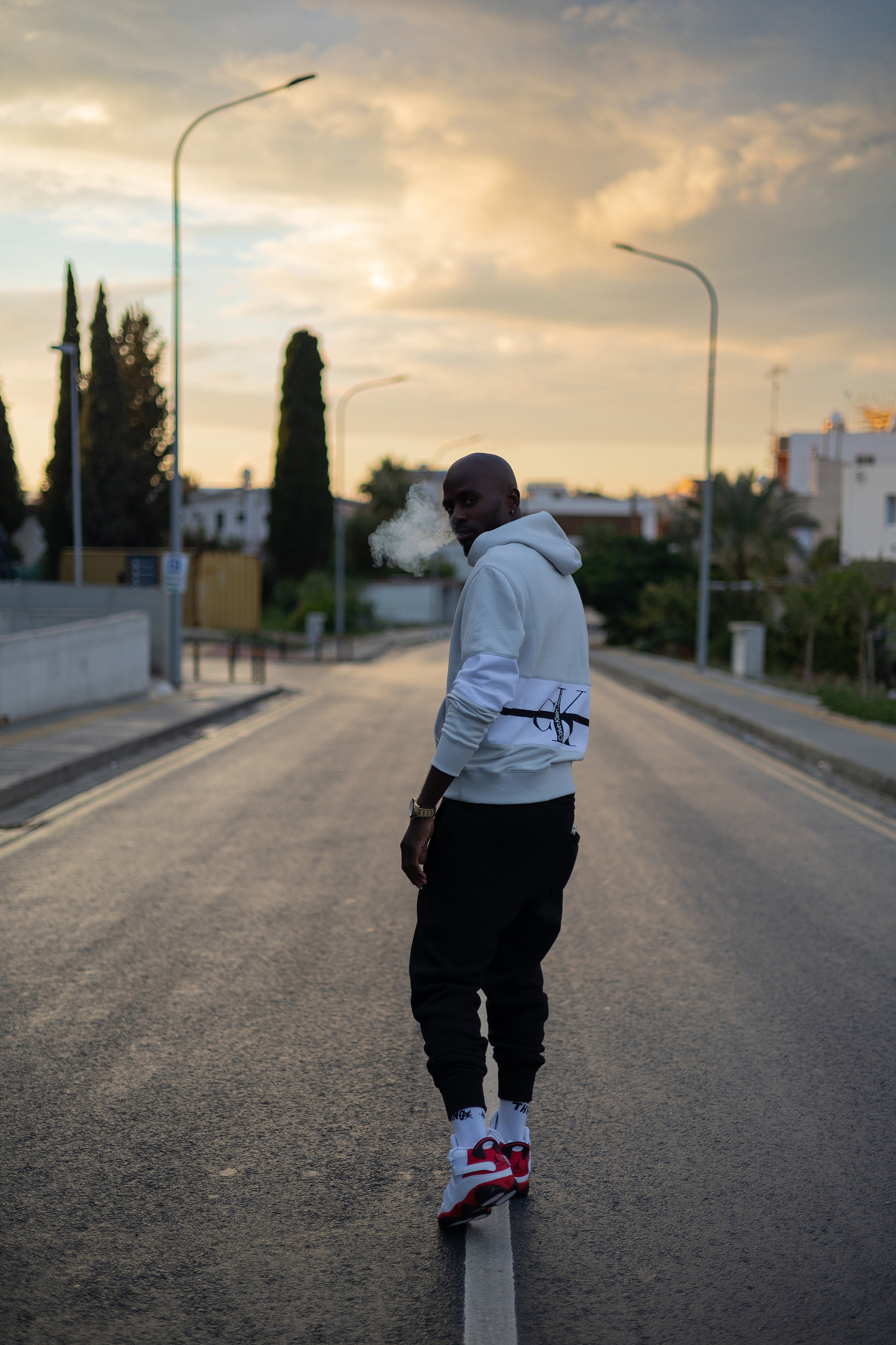 Street Vibes. Urban Male Portraits at Sunset. Modern, Bold & Cinematic. Kristina Kozheltsova- Soulful Portrait&Lifestyle&Love Story Photographer in Leipzig, Germany