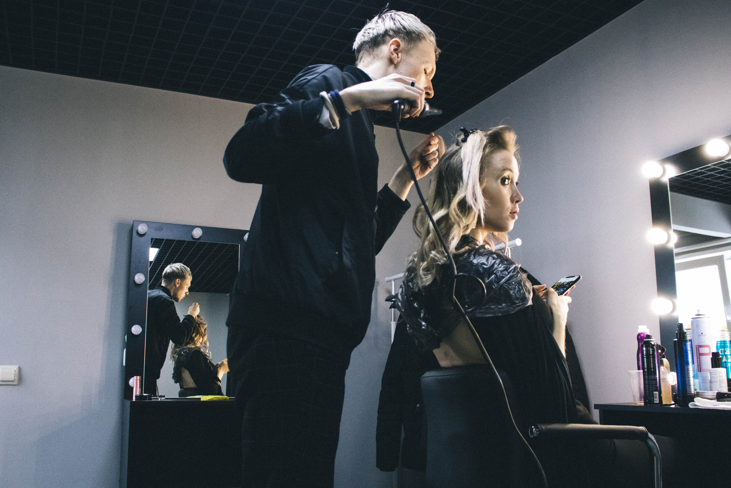 Backstage photography. Hey, that’s me, sarah