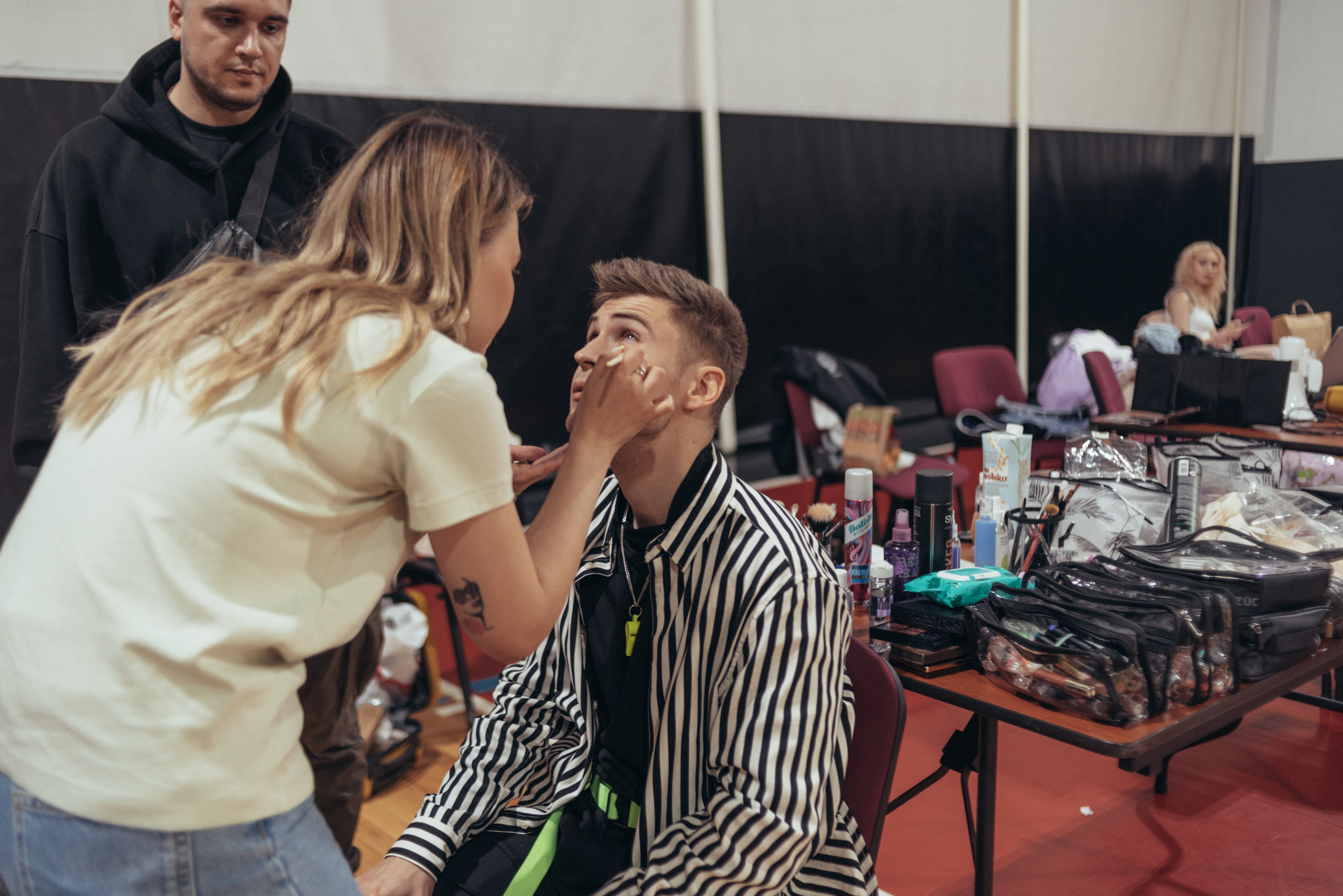 Backstage photography. Hey, that’s me, sarah