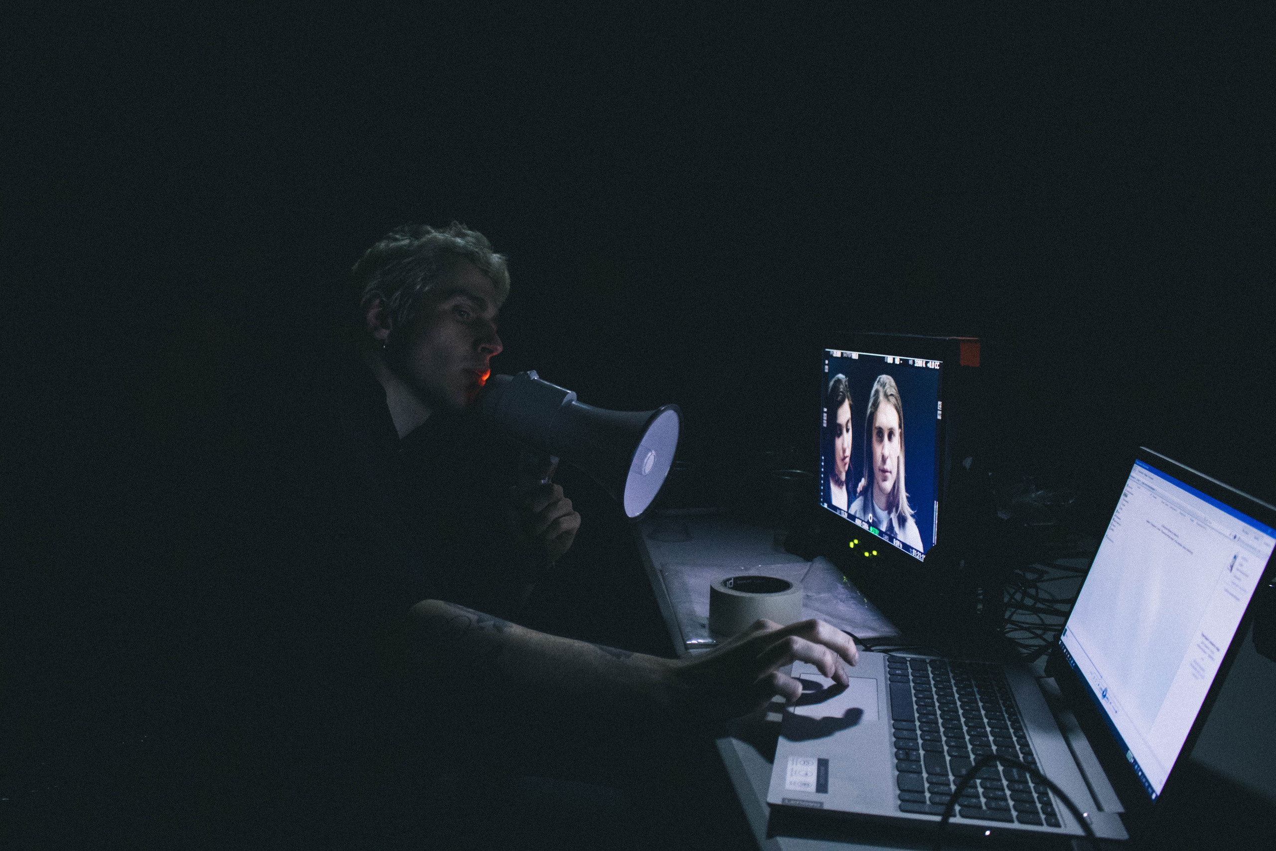 Backstage photography. Hey, that’s me, sarah