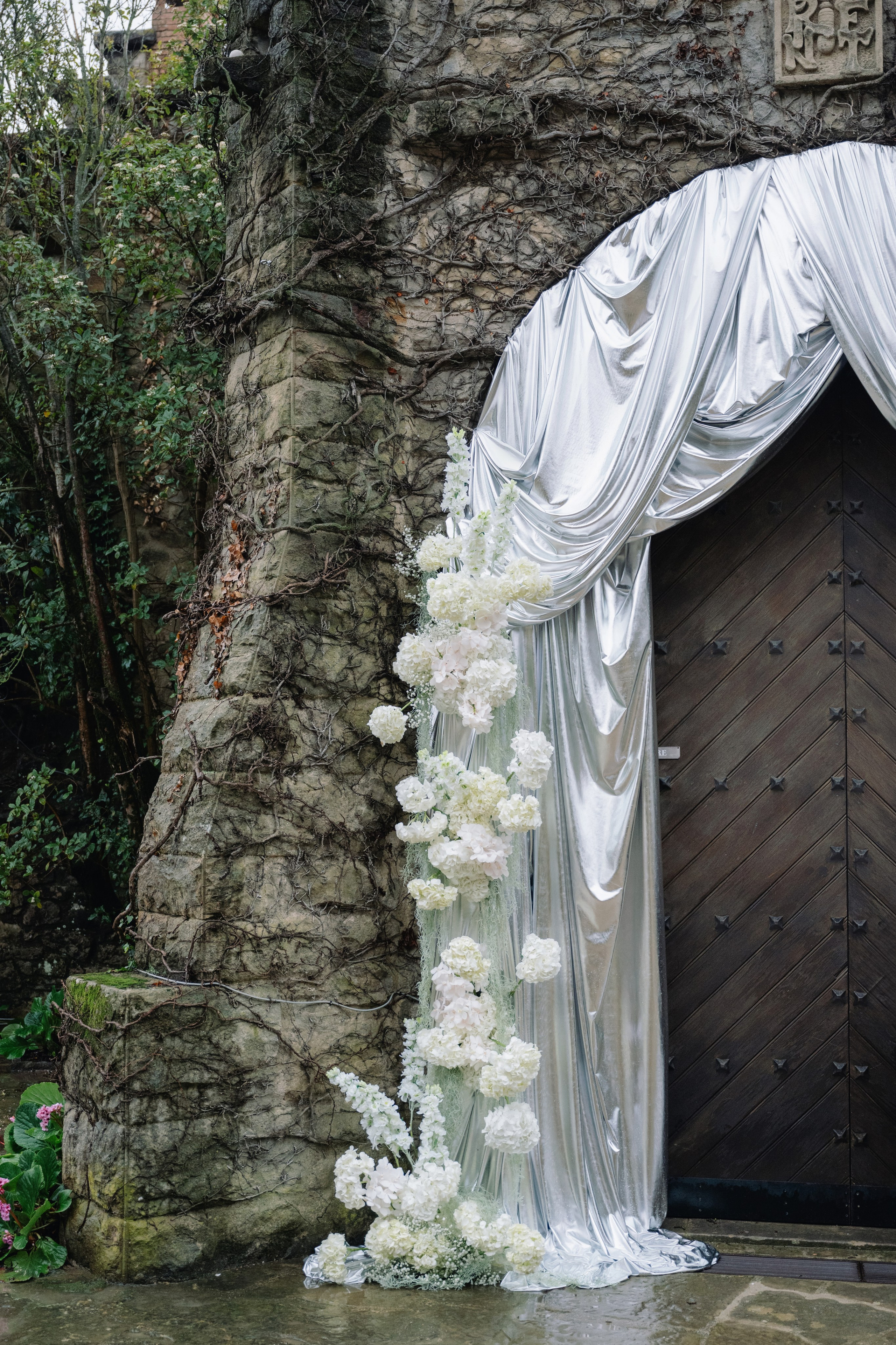 Elegant Barcelona wedding at La Baronia captured on film and digital Romantic destination wedding photography near Barcelona, Spain