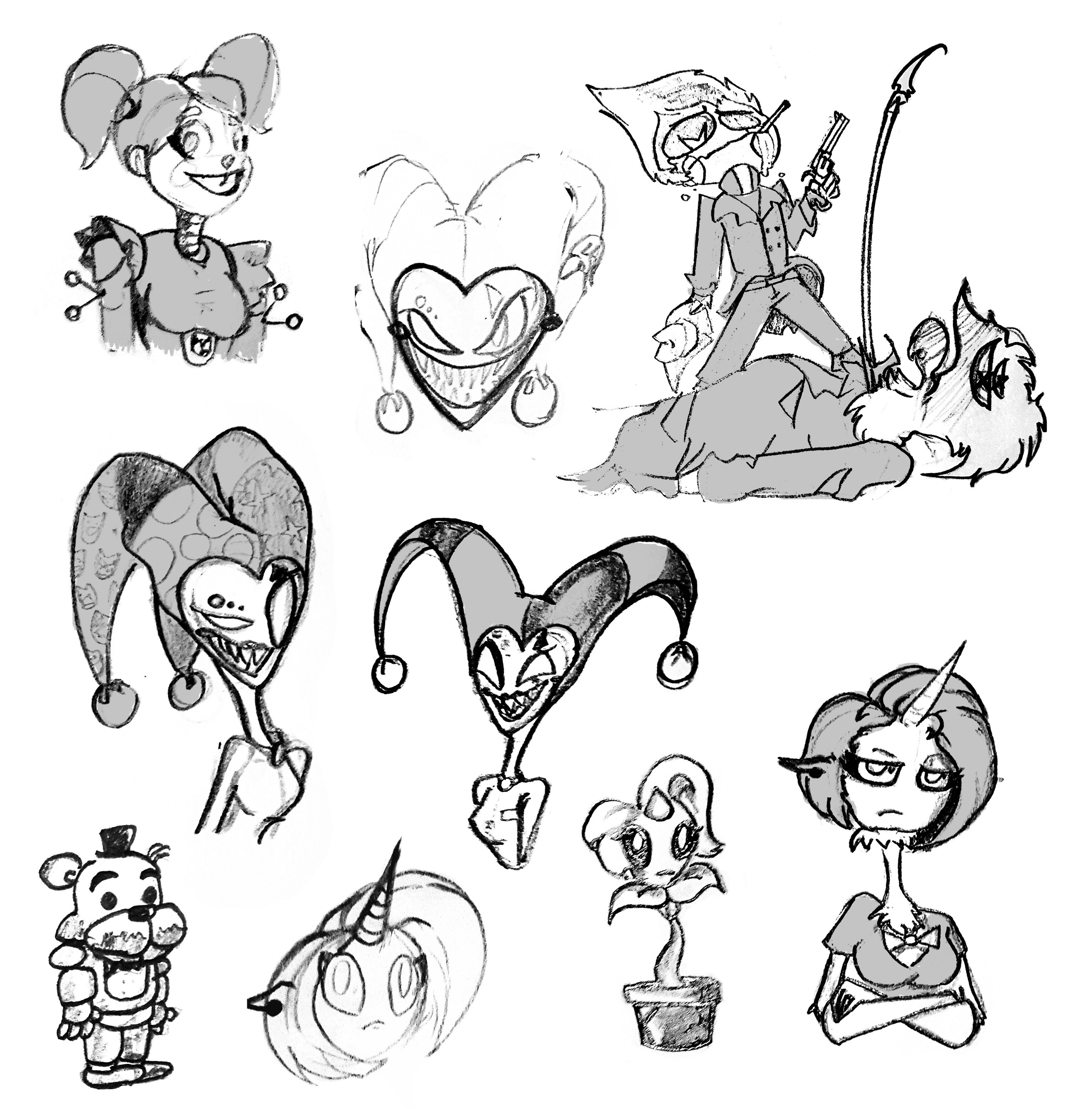 Characters. Mark Khabib Artist