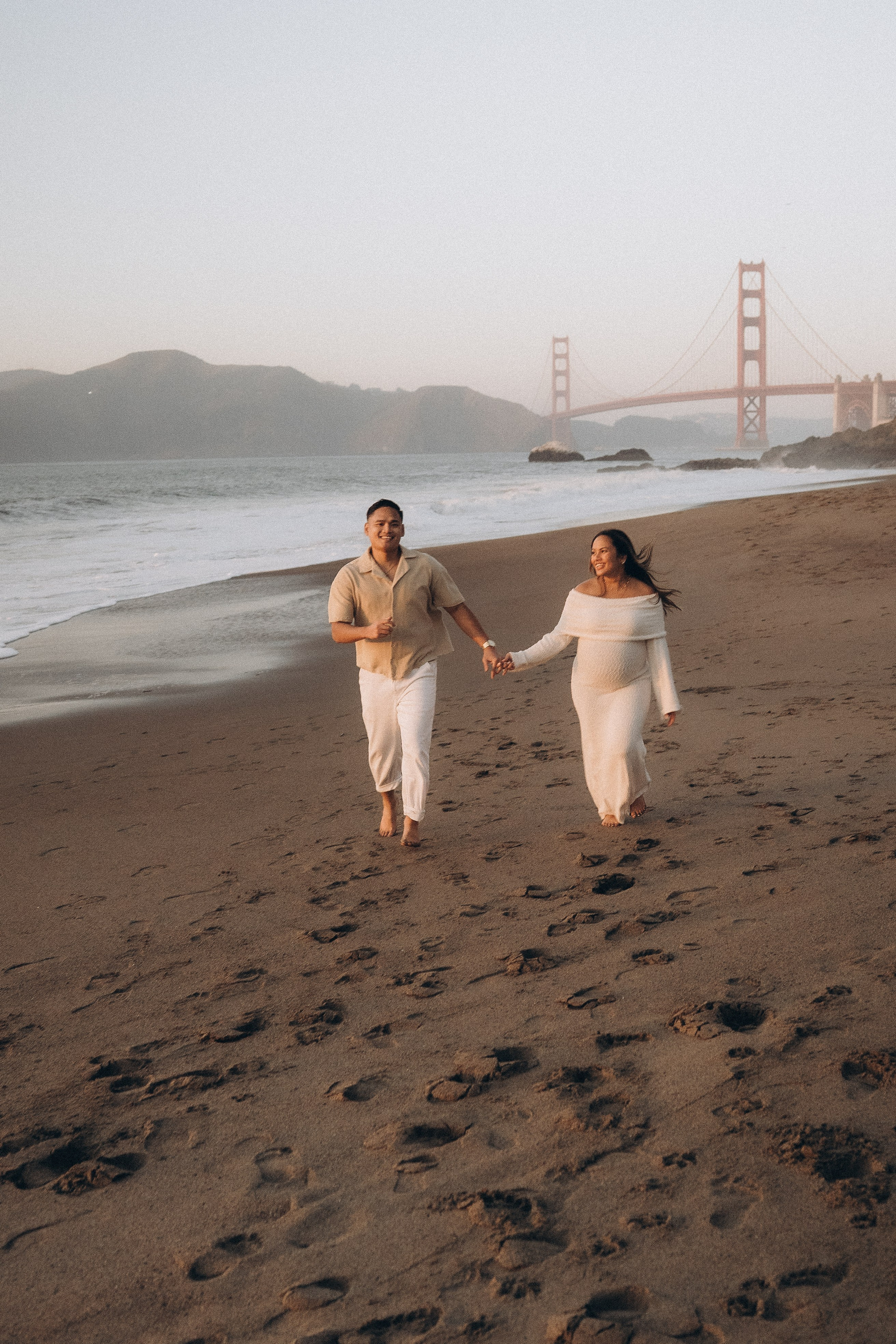 Maternity Session — Baker Beach