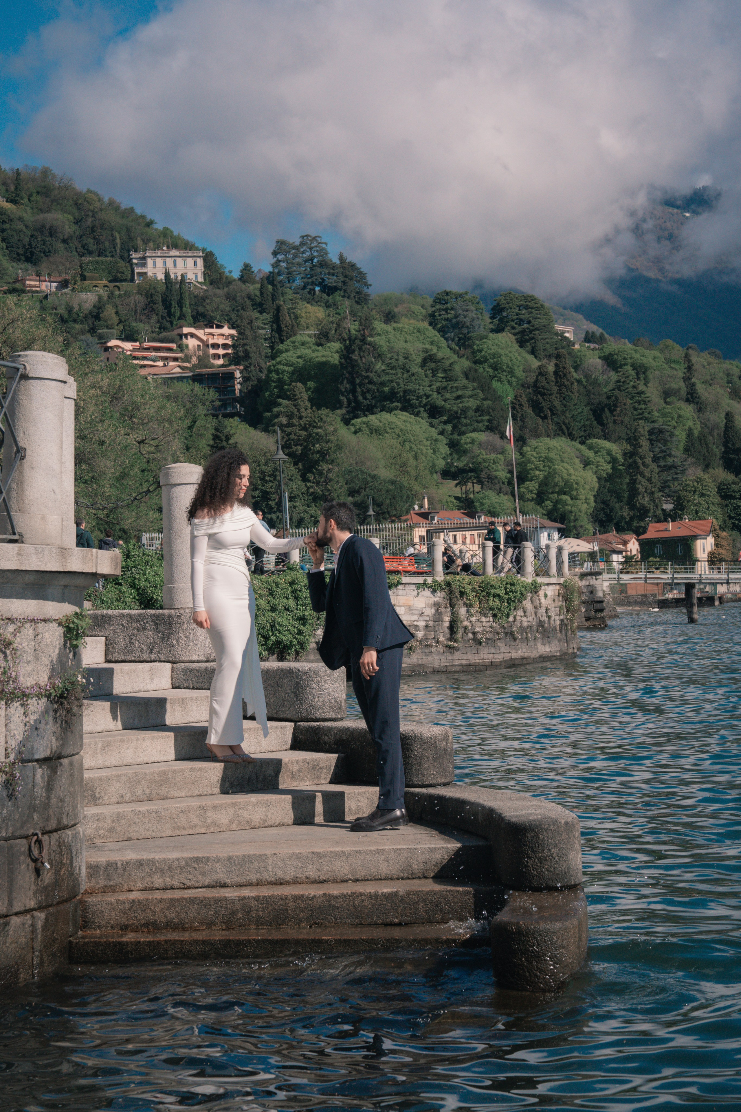 Yesmine & Temim. Fotografo matrimonio Lago di Como Ferrari Media Production
