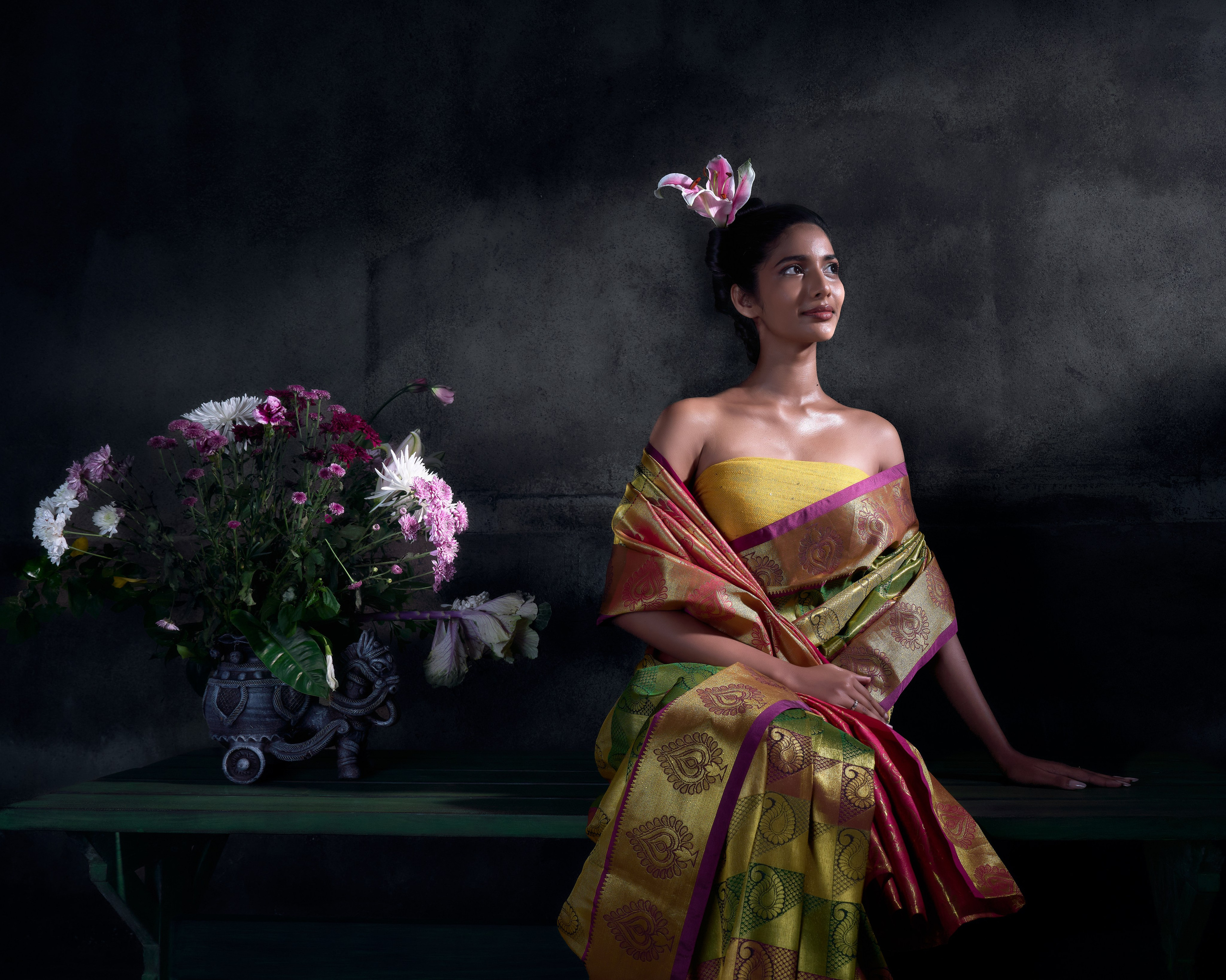 Saree Fashion Photography in Chennai