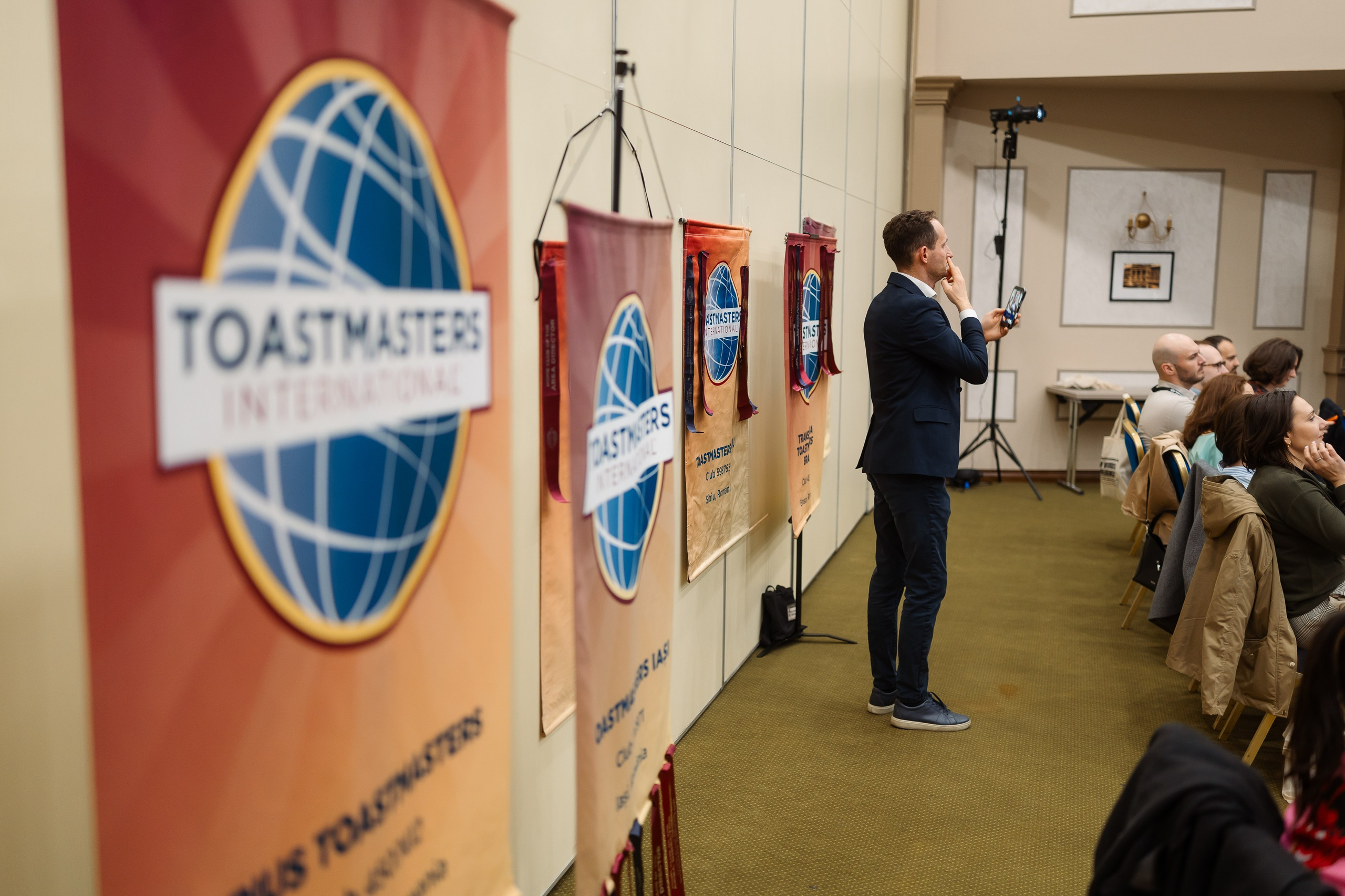 Toastmasters Conference. Marius Ciocan