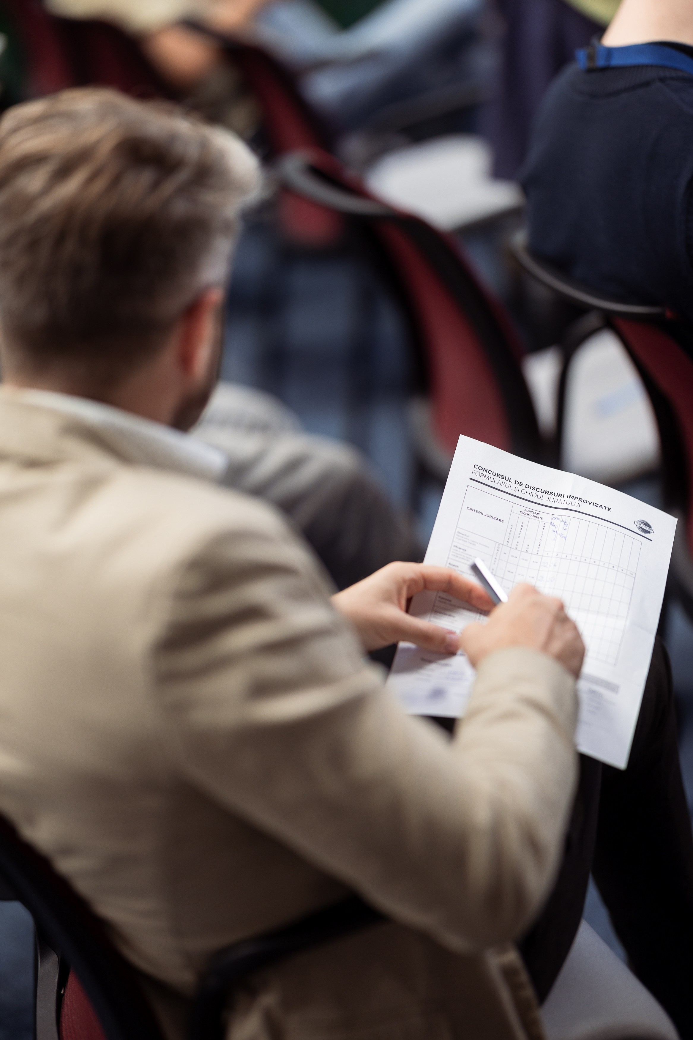 Toastmasters. Marius Ciocan