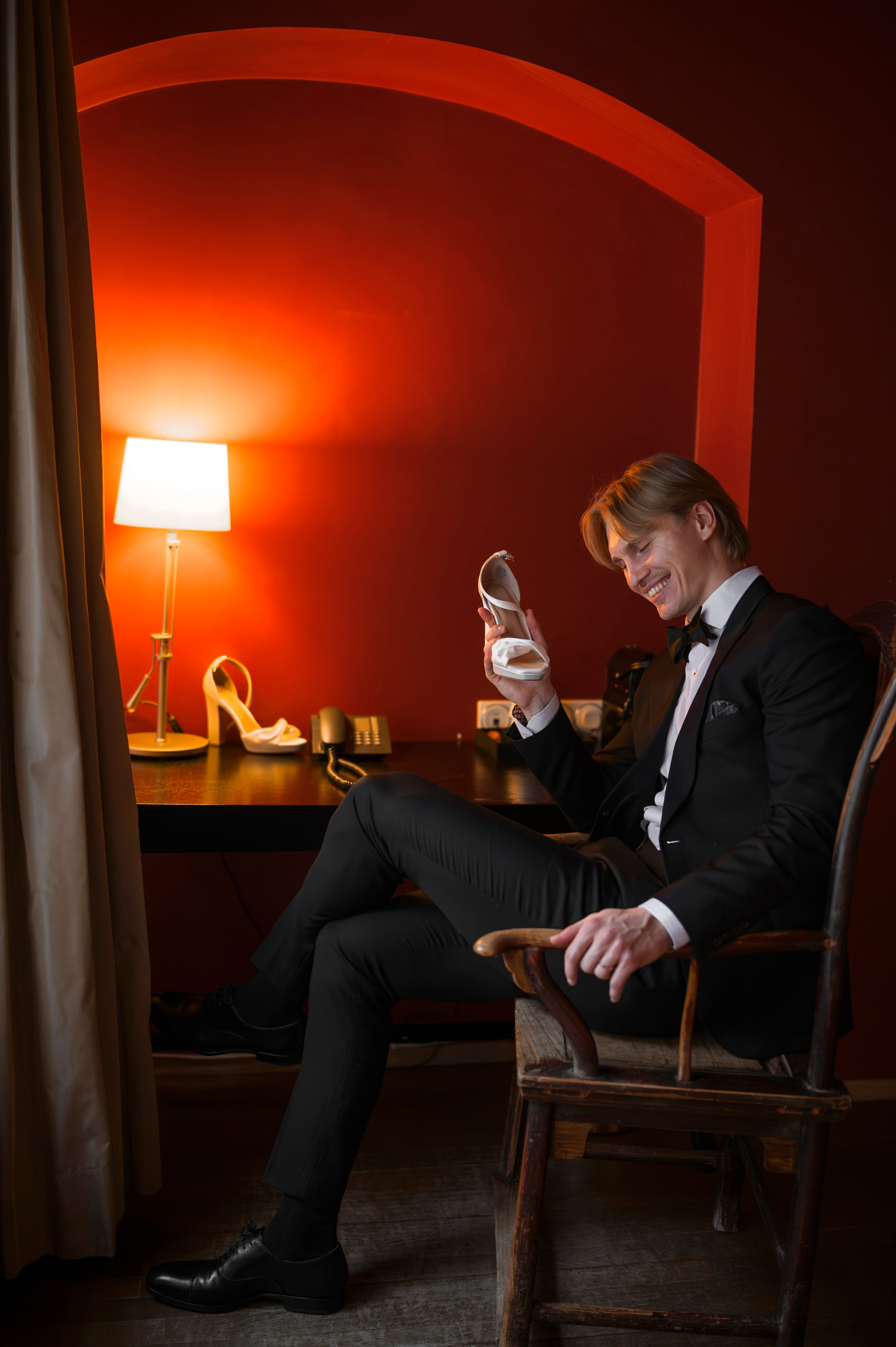 Свадебные сборы в отеле. Фотограф Таллинн — свадьба |семья | lovestory