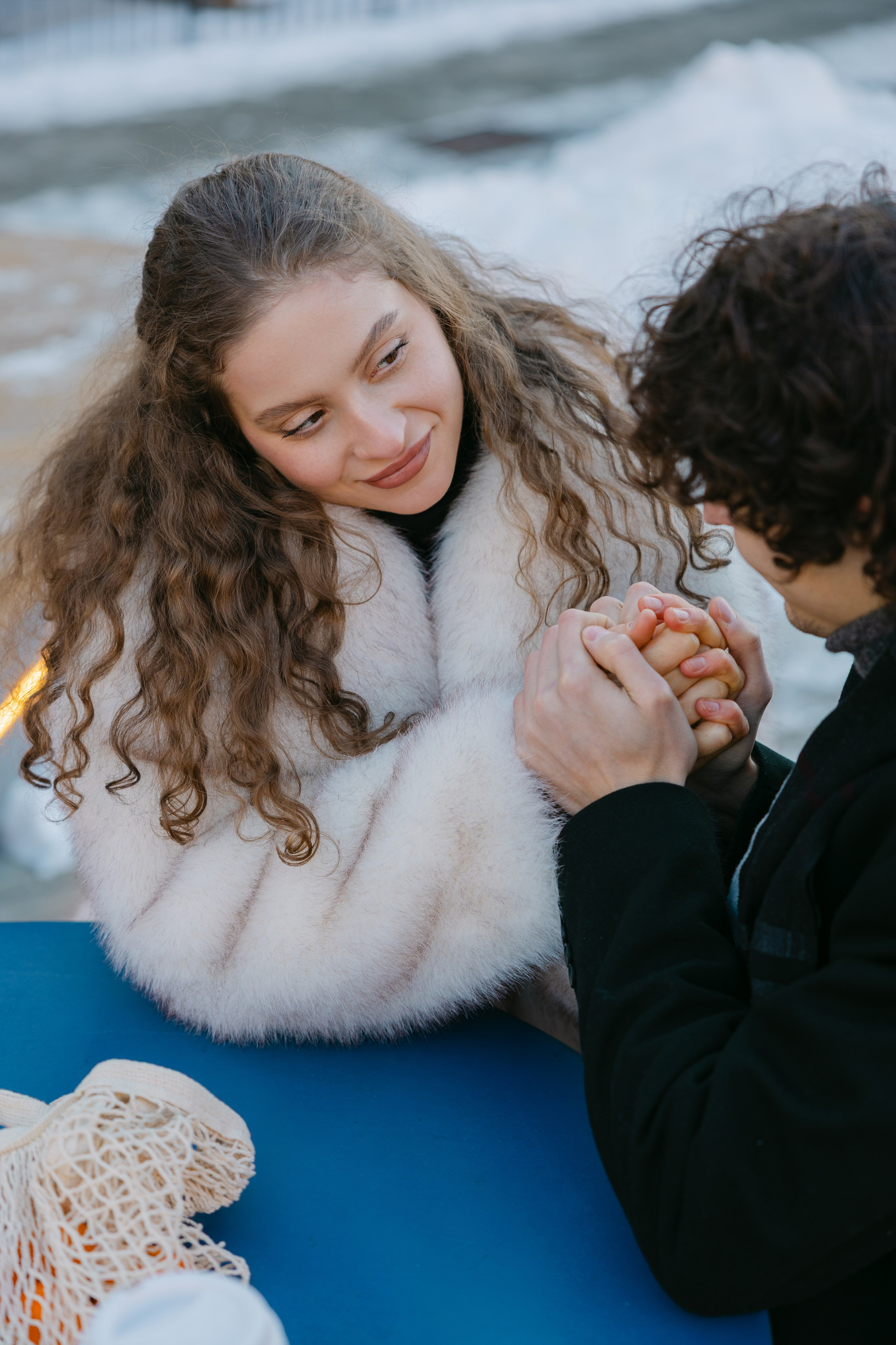 Christmas magic together. Home