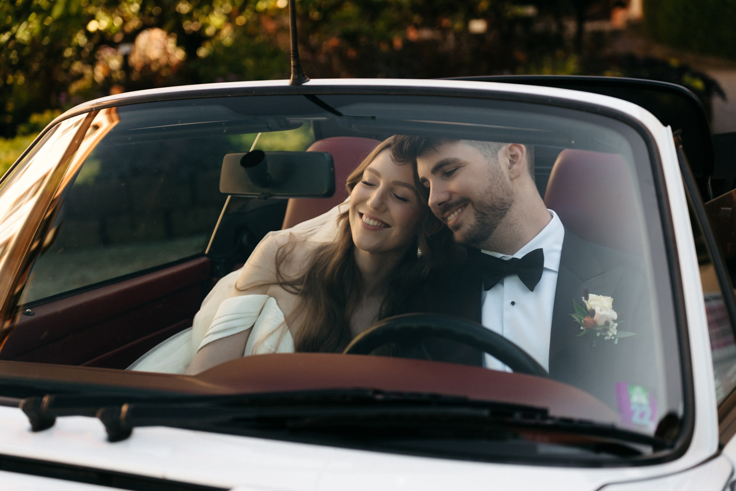 Hochzeitsshooting vor dem Schloss Mainau Bodensee