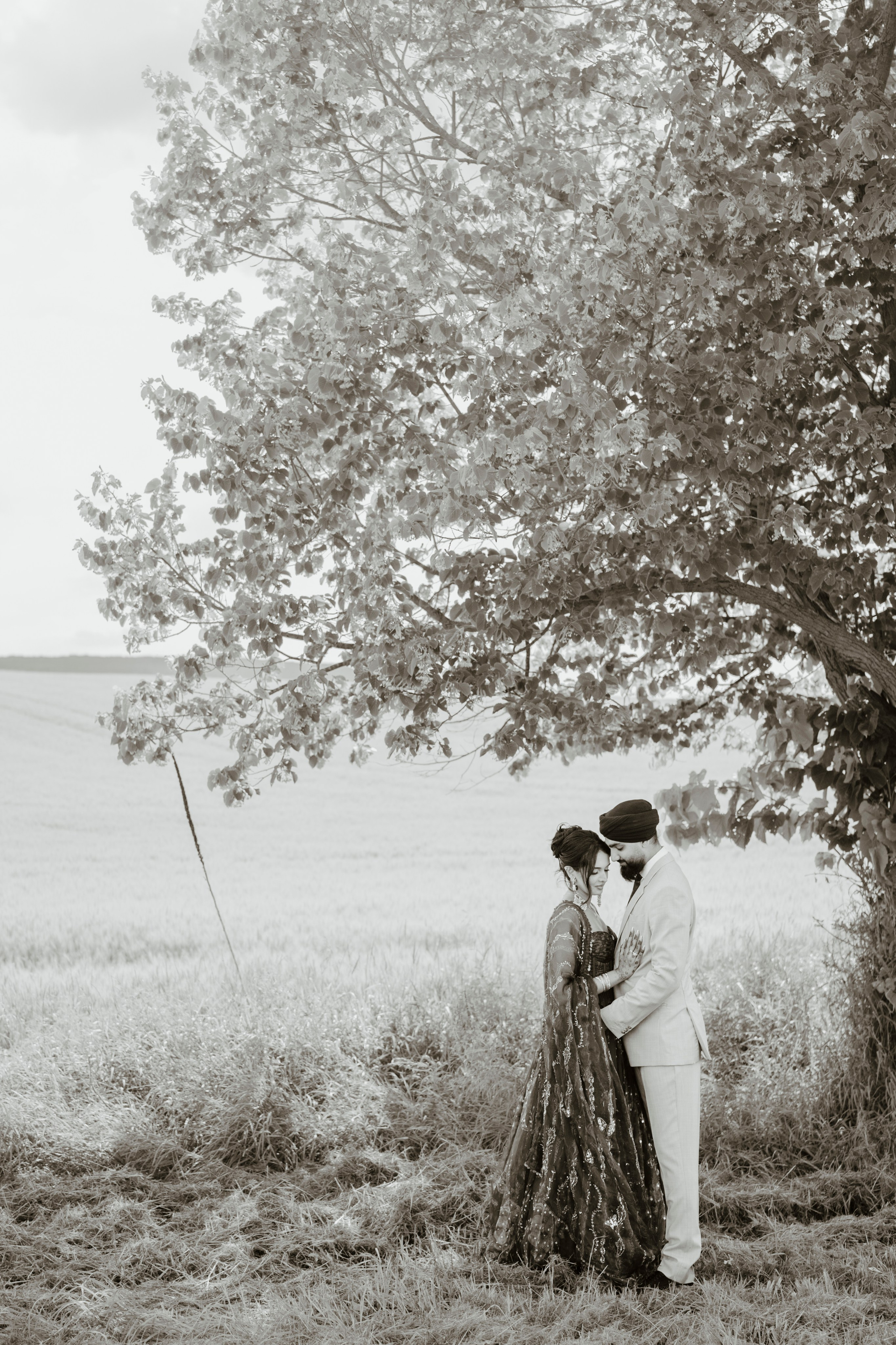 Nooreen & Jugraj. Studio Kunal Photography