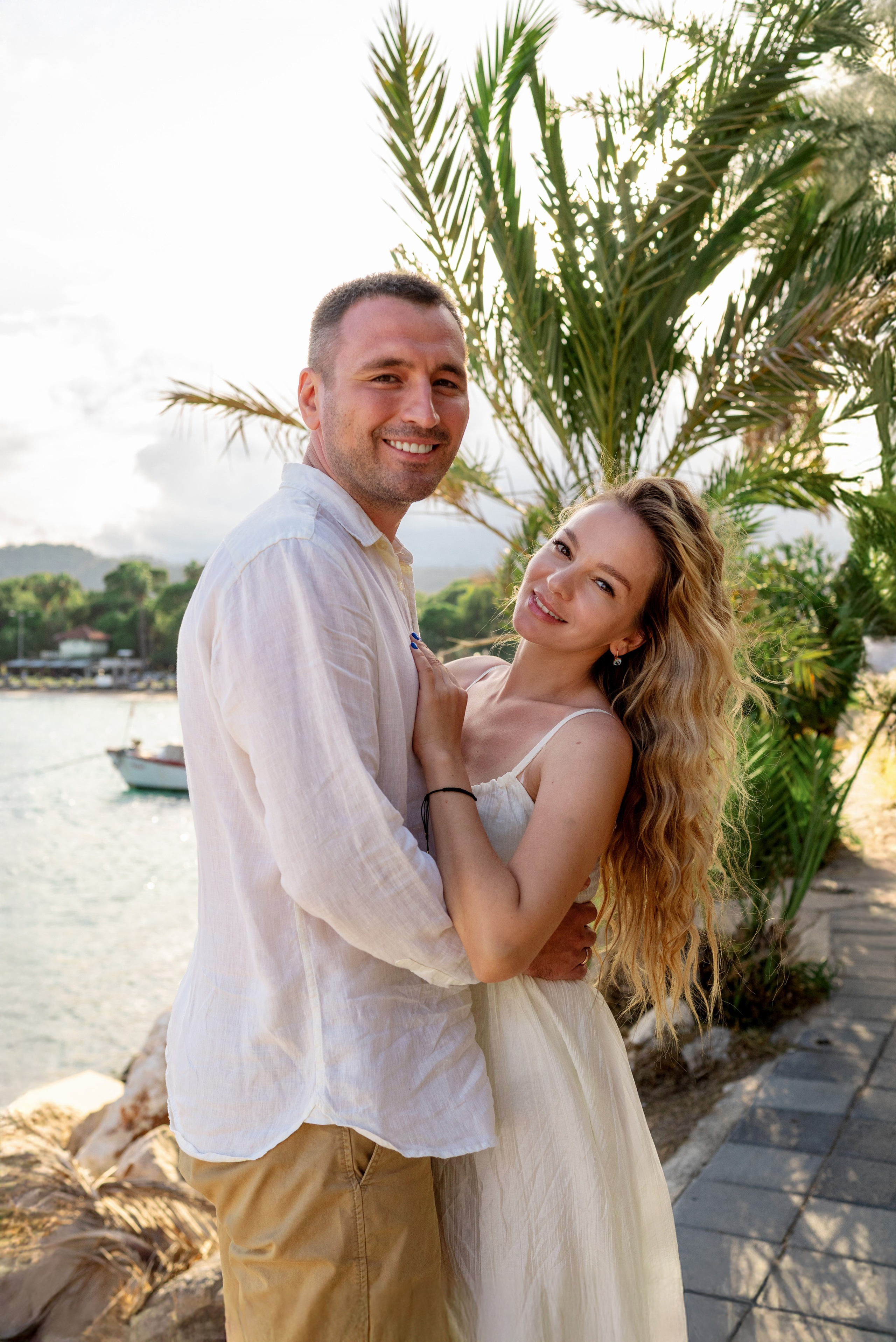 Семейная фотосессия у моря в Кемере. Фотограф в Анталии, Кемере, Турции