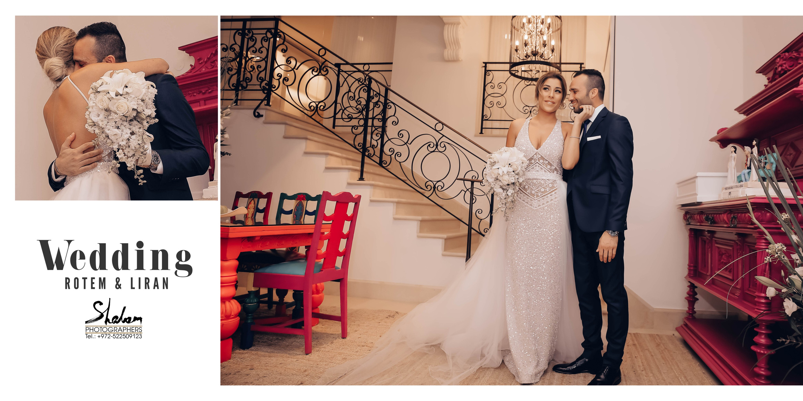 Rotem & Liran. Wedding and events photographers Studio Shalom