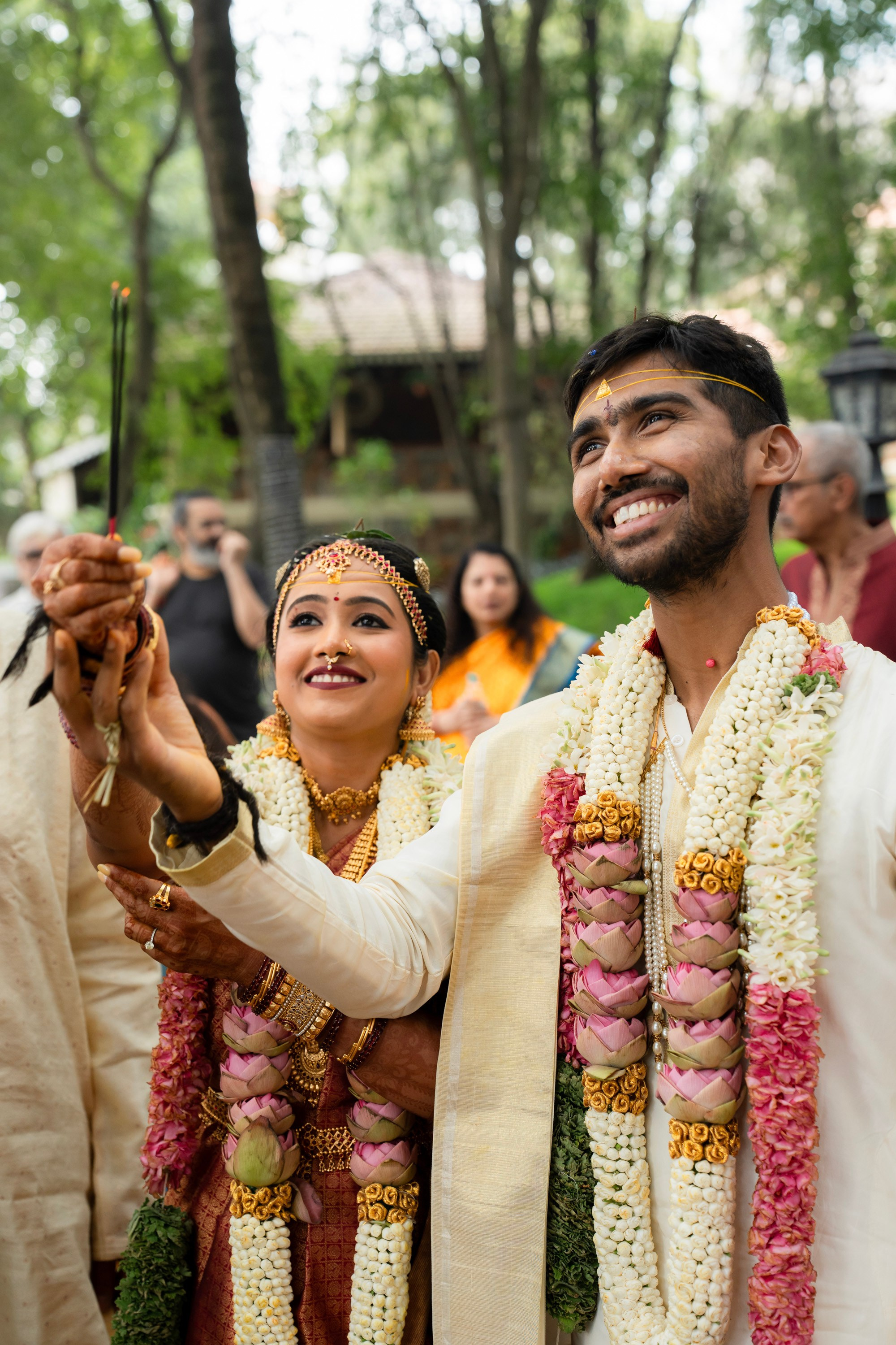 Samyuktha & Manoj, Tamil and Telugu Wedding at Angana Courtyard, Bangalore | Truly Yours