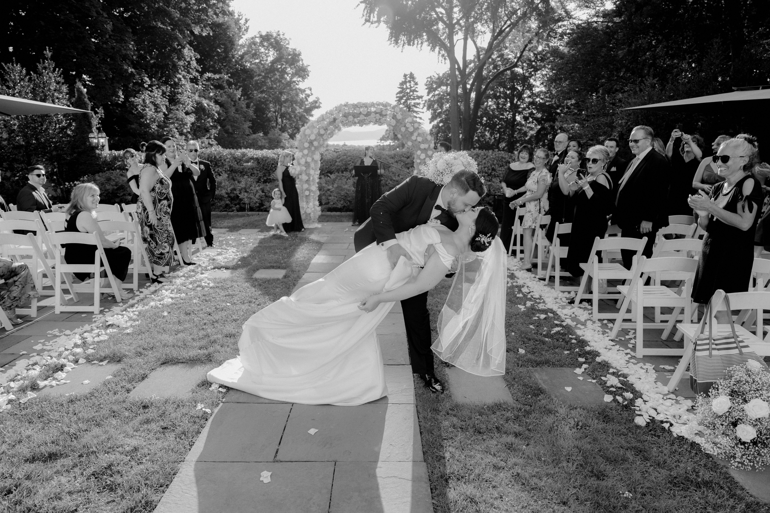 Summer Wedding at The Briarcliff Manor | Taylor & Richie | New York Wedding Photography