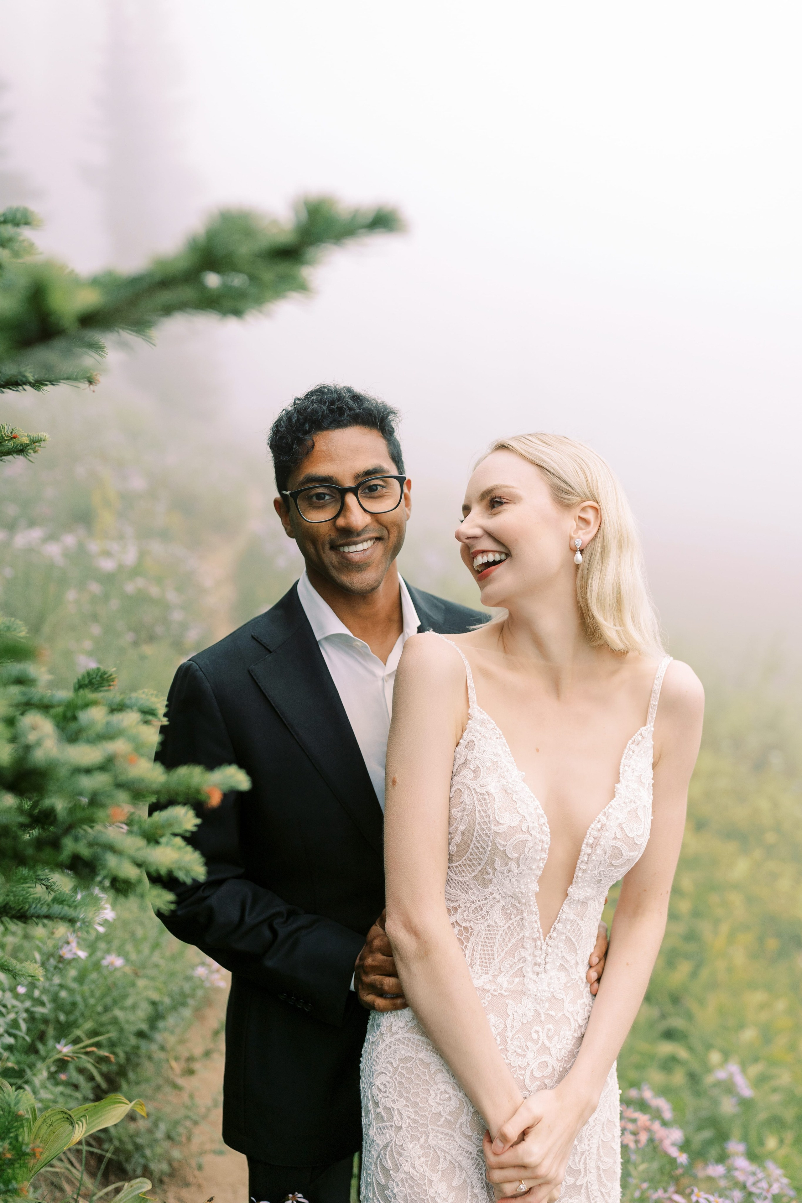 Rachel & Ryan Wedding photoshoot. August 2024. Little Tipsoo Lake, WA Day 2. EVAN ARISTOV WEDDING PHOTOGRAPHY — Seattle Wedding Photographer