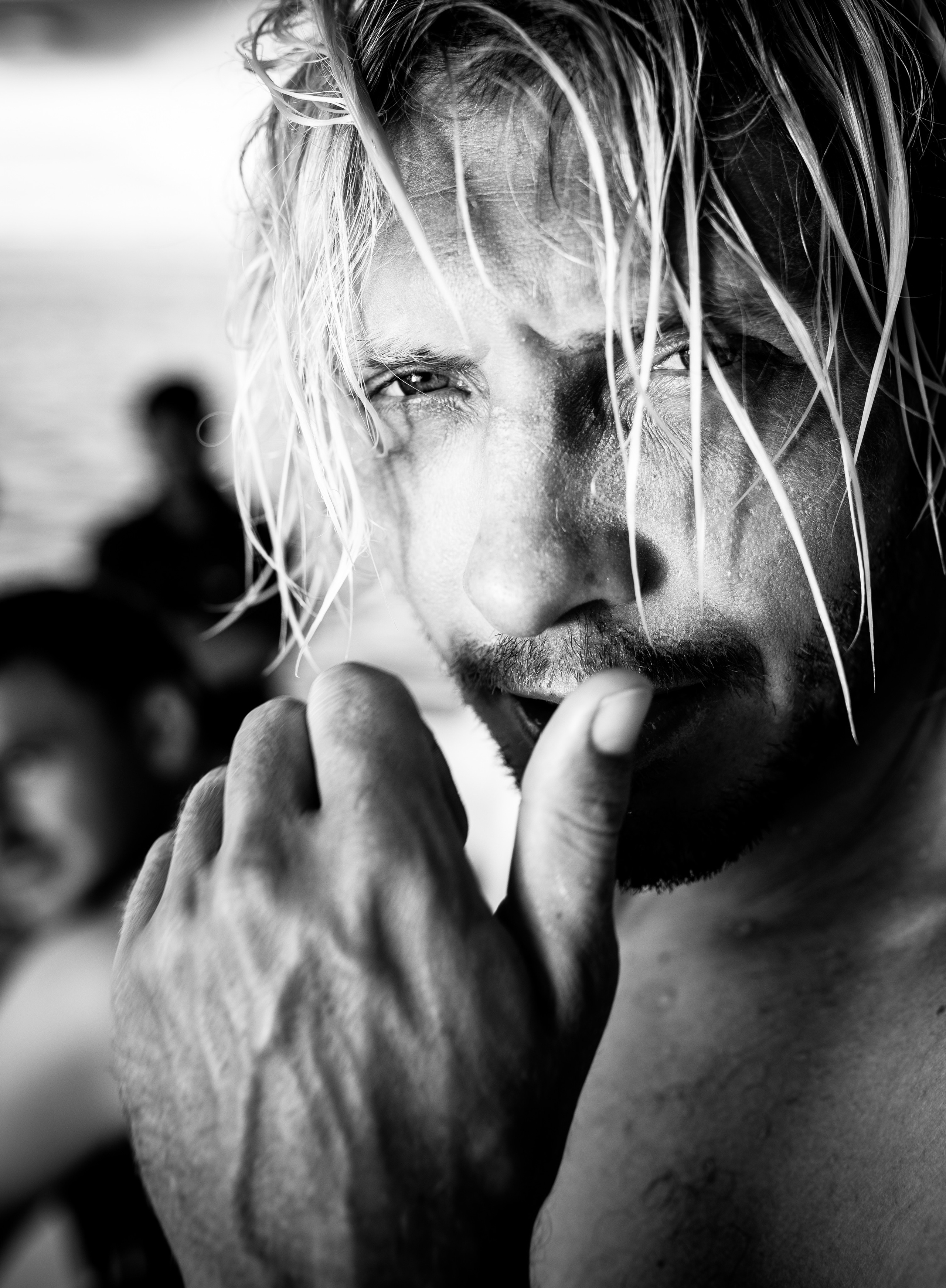 Black and White. Unit still photographer Roman Galasun