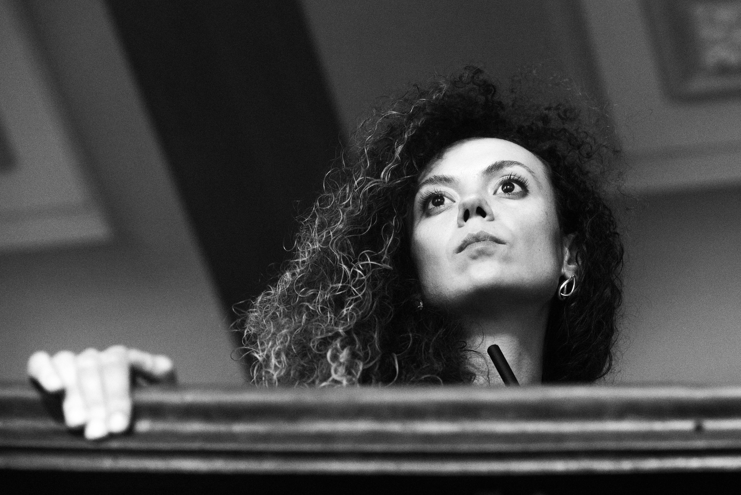 Black and White. Unit still photographer Roman Galasun