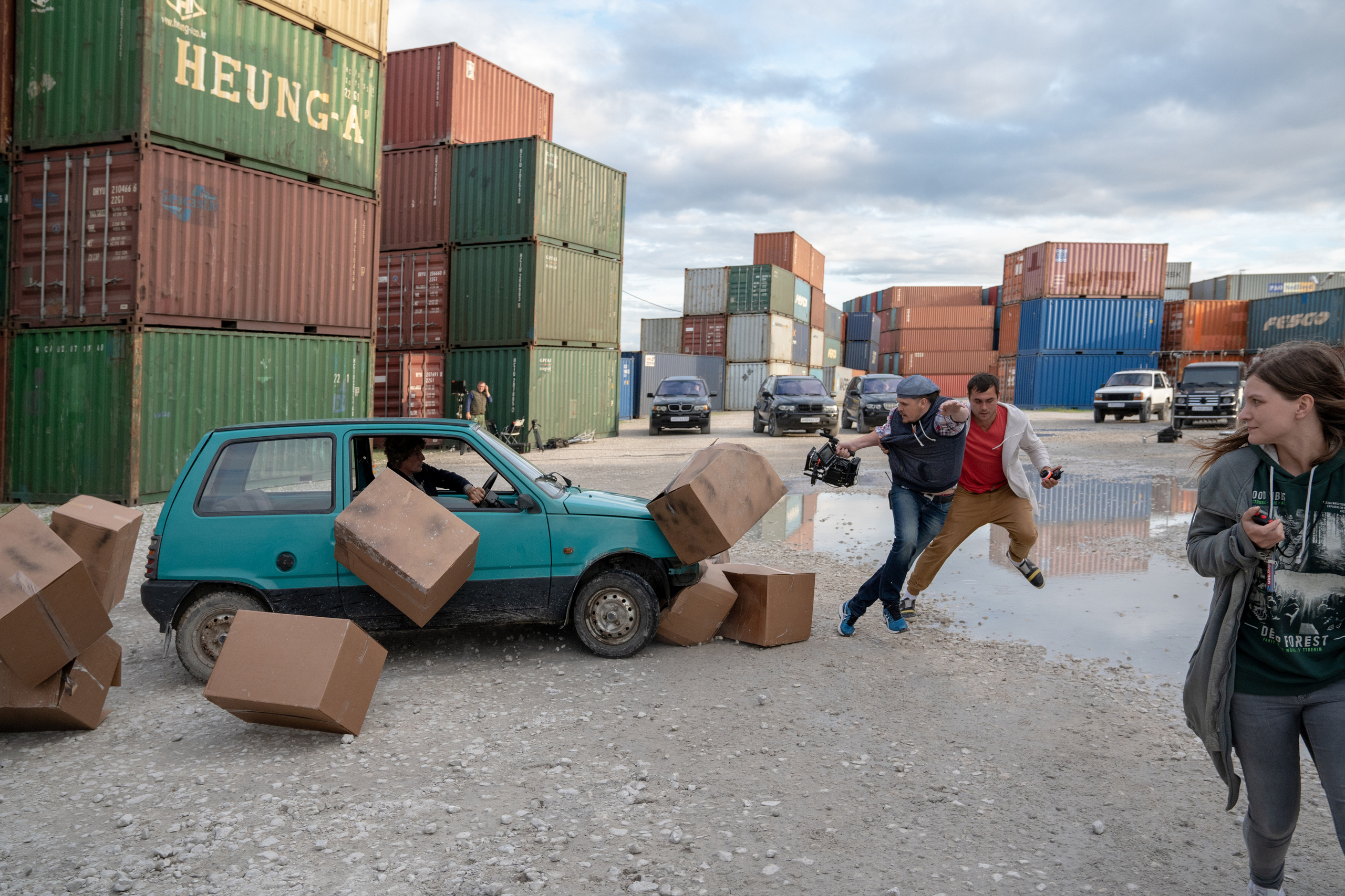 UNIT STILLS. Unit still photographer Roman Galasun