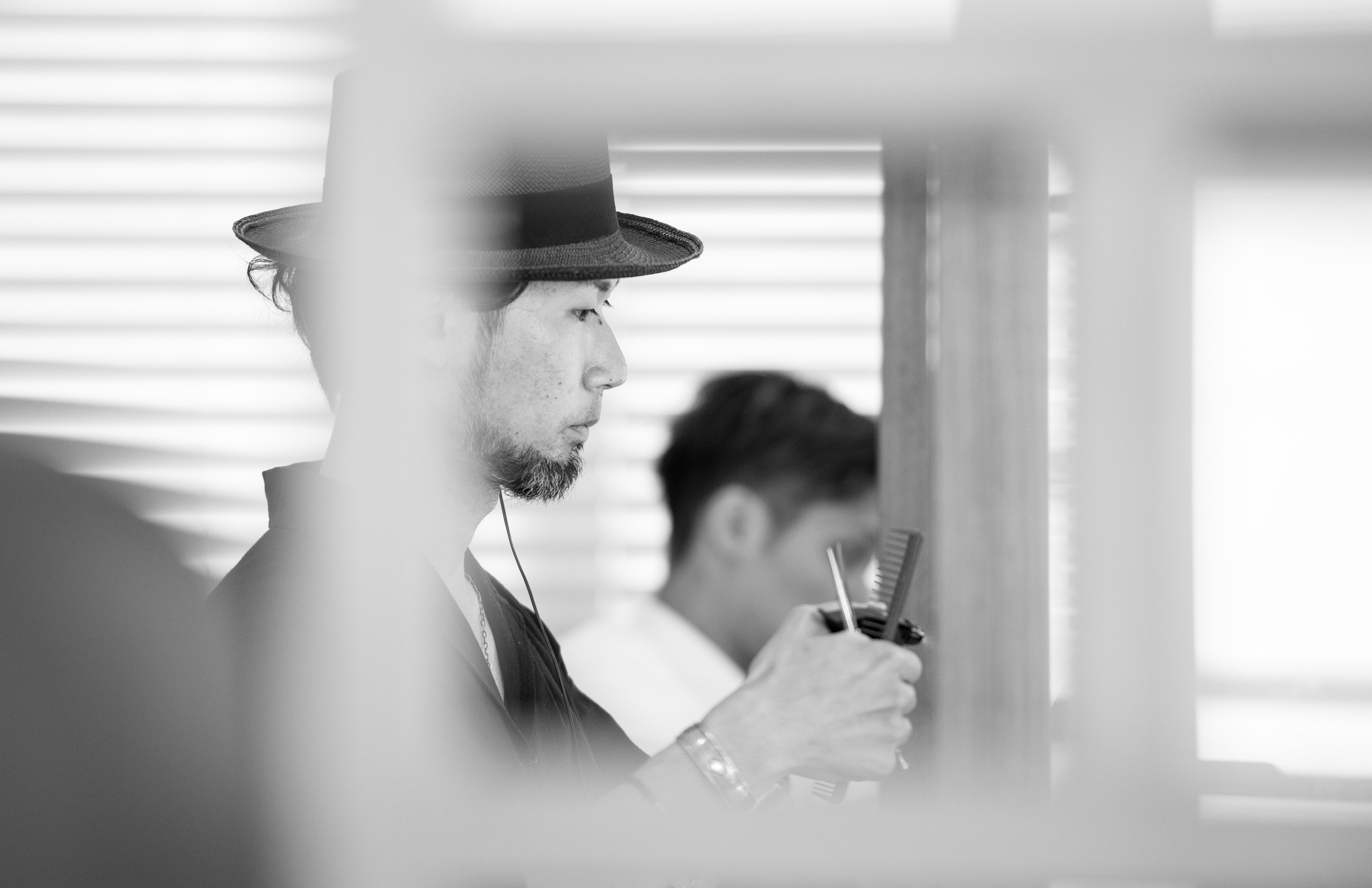 Black and White. Unit still photographer Roman Galasun