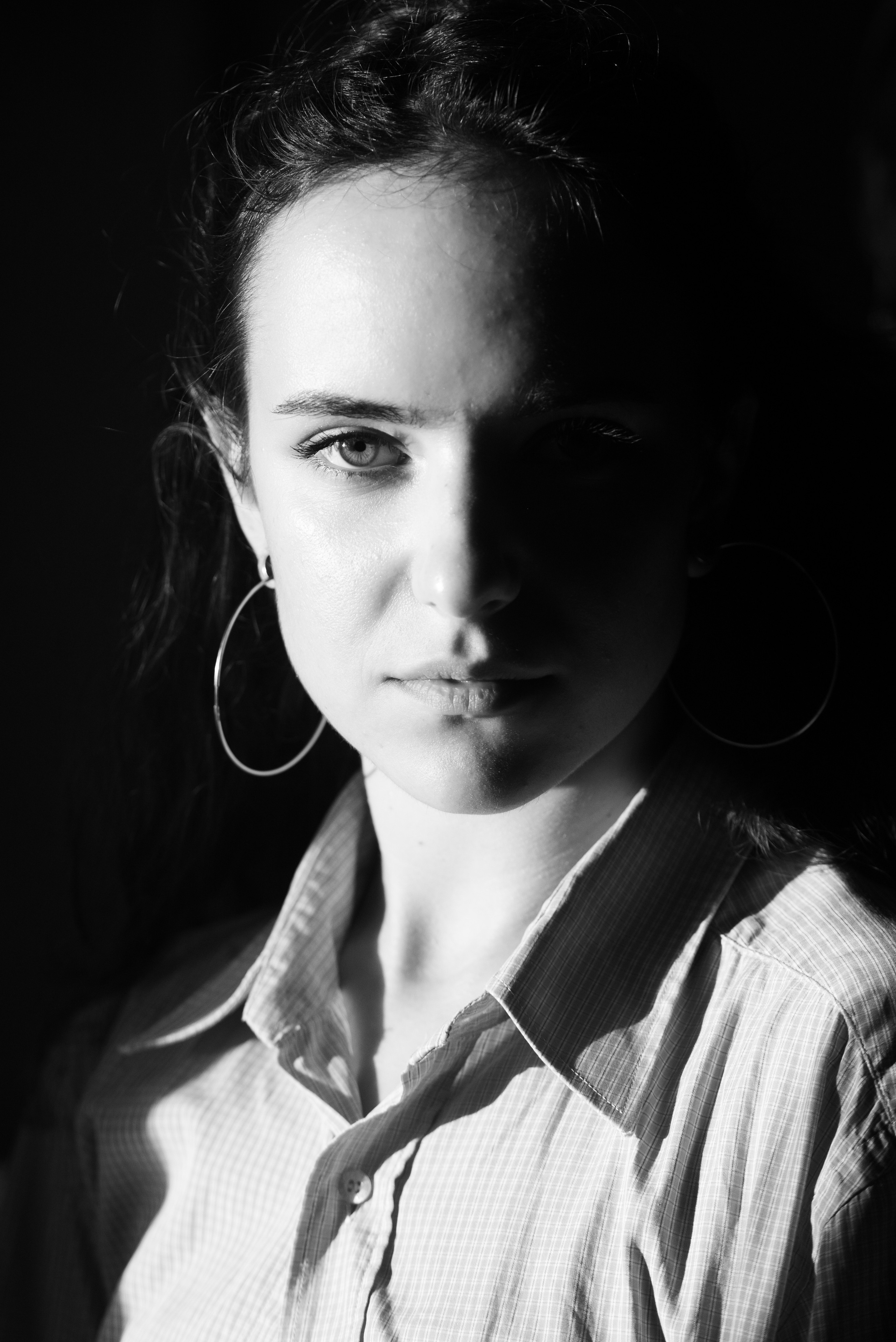 Black and White. Unit still photographer Roman Galasun