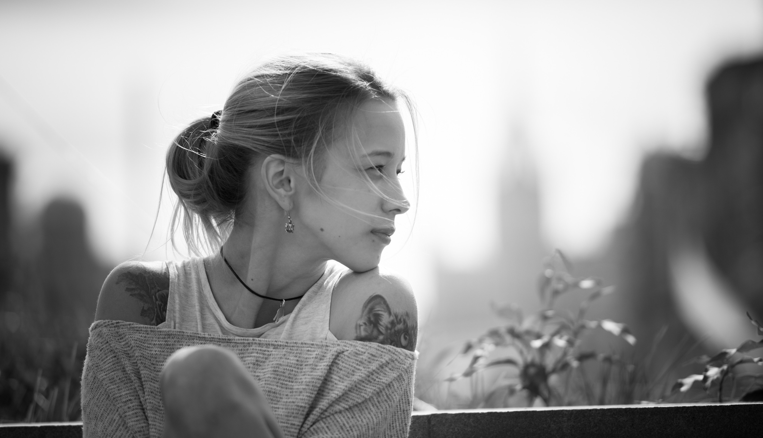 Black and White. Unit still photographer Roman Galasun